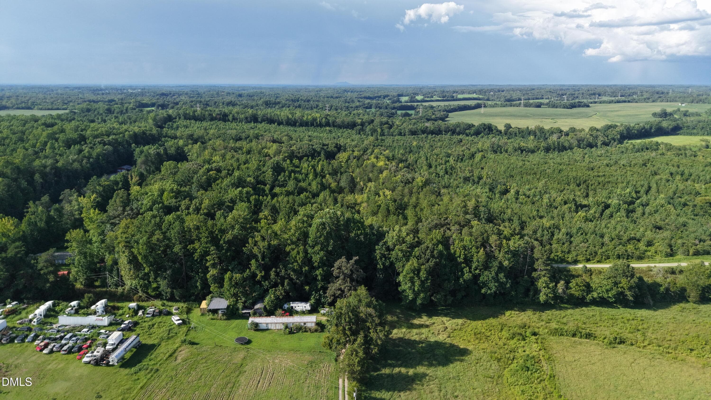 Aerial S POV Low - 211 Moore Trail, Mocksville, NC 27028