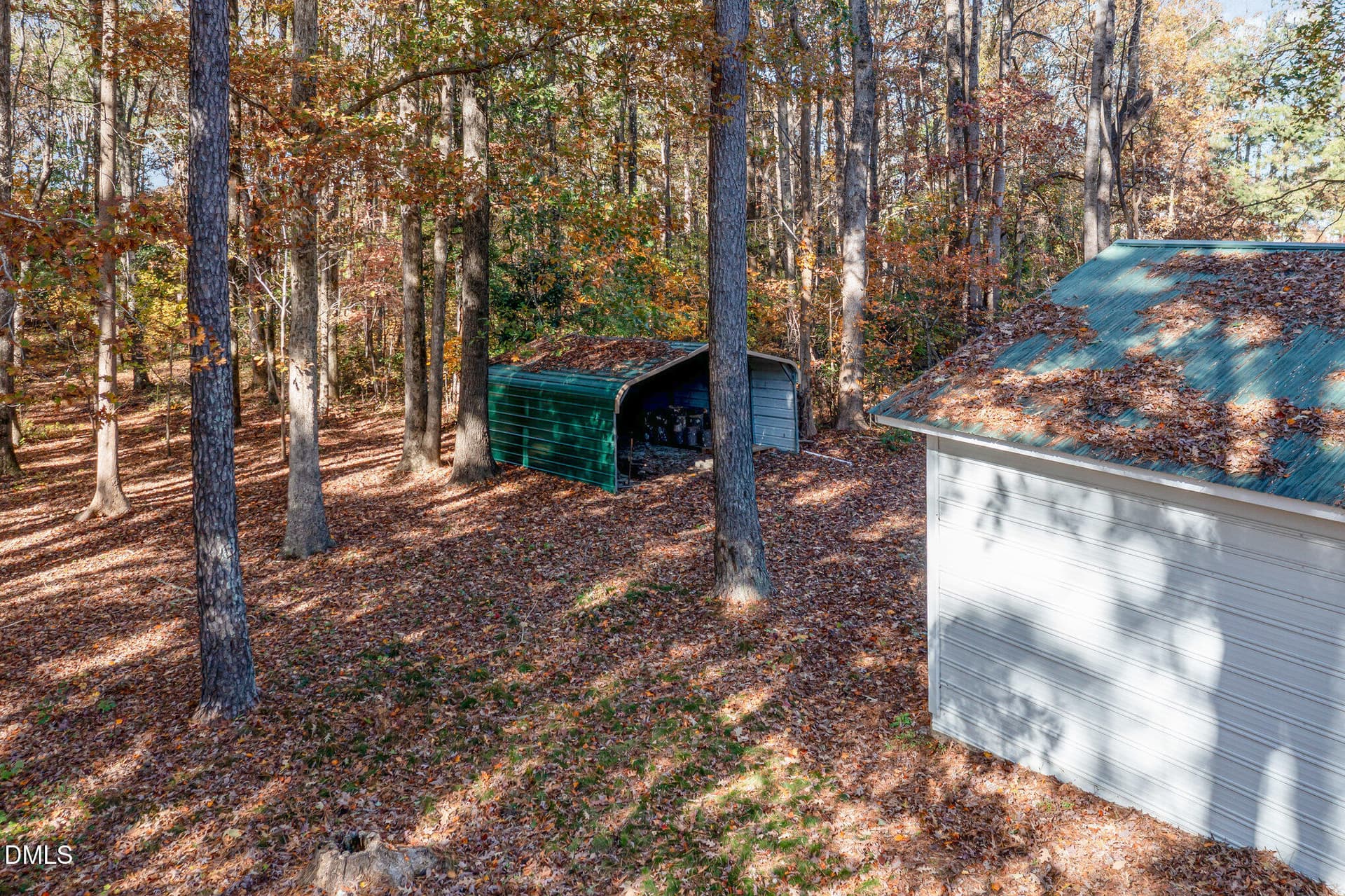 Aerial of garage and storage - 1324 Nc-96, Zebulon, NC 27597