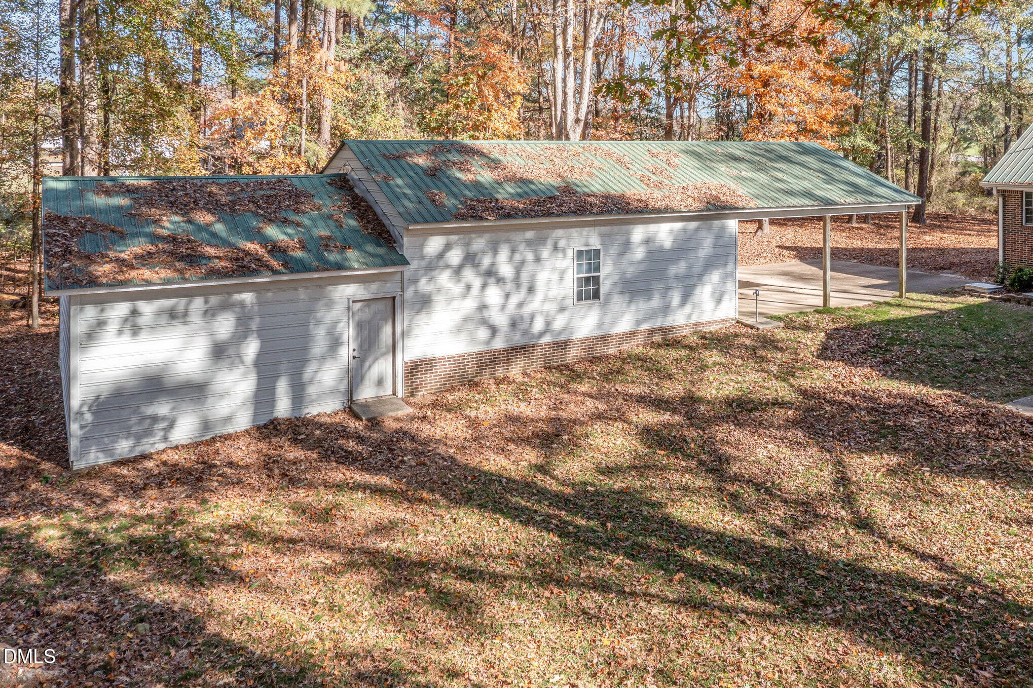 Aerial side of garage - 1324 Nc-96, Zebulon, NC 27597
