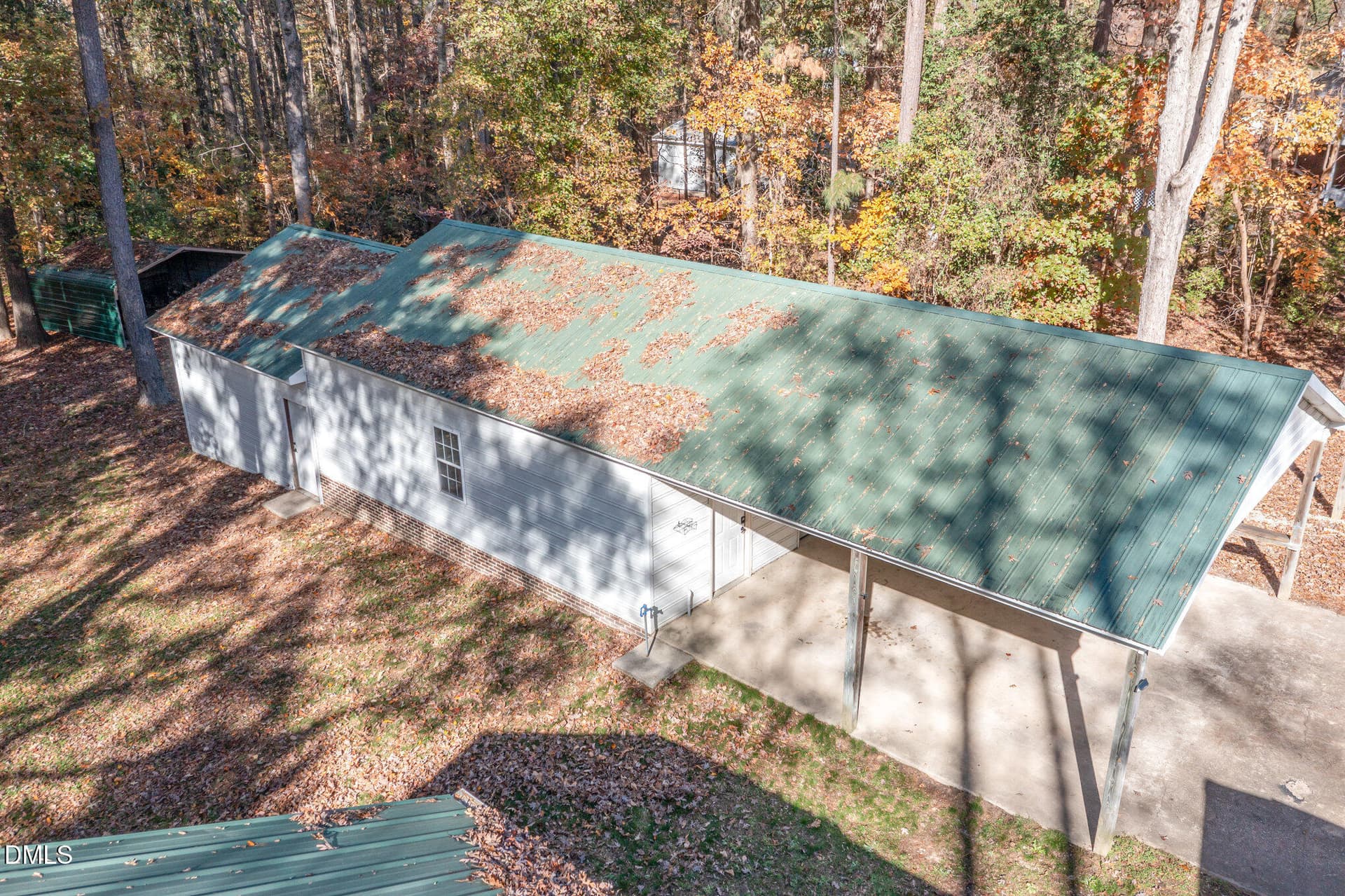 Aerial of garage - 1324 Nc-96, Zebulon, NC 27597