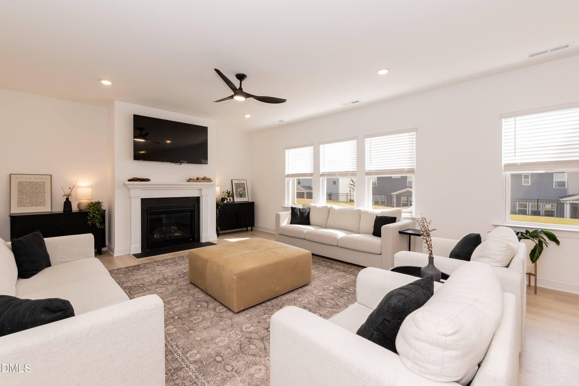 Living 01 - 621 Sun Meadow Drive, Wake Forest, NC 27587
