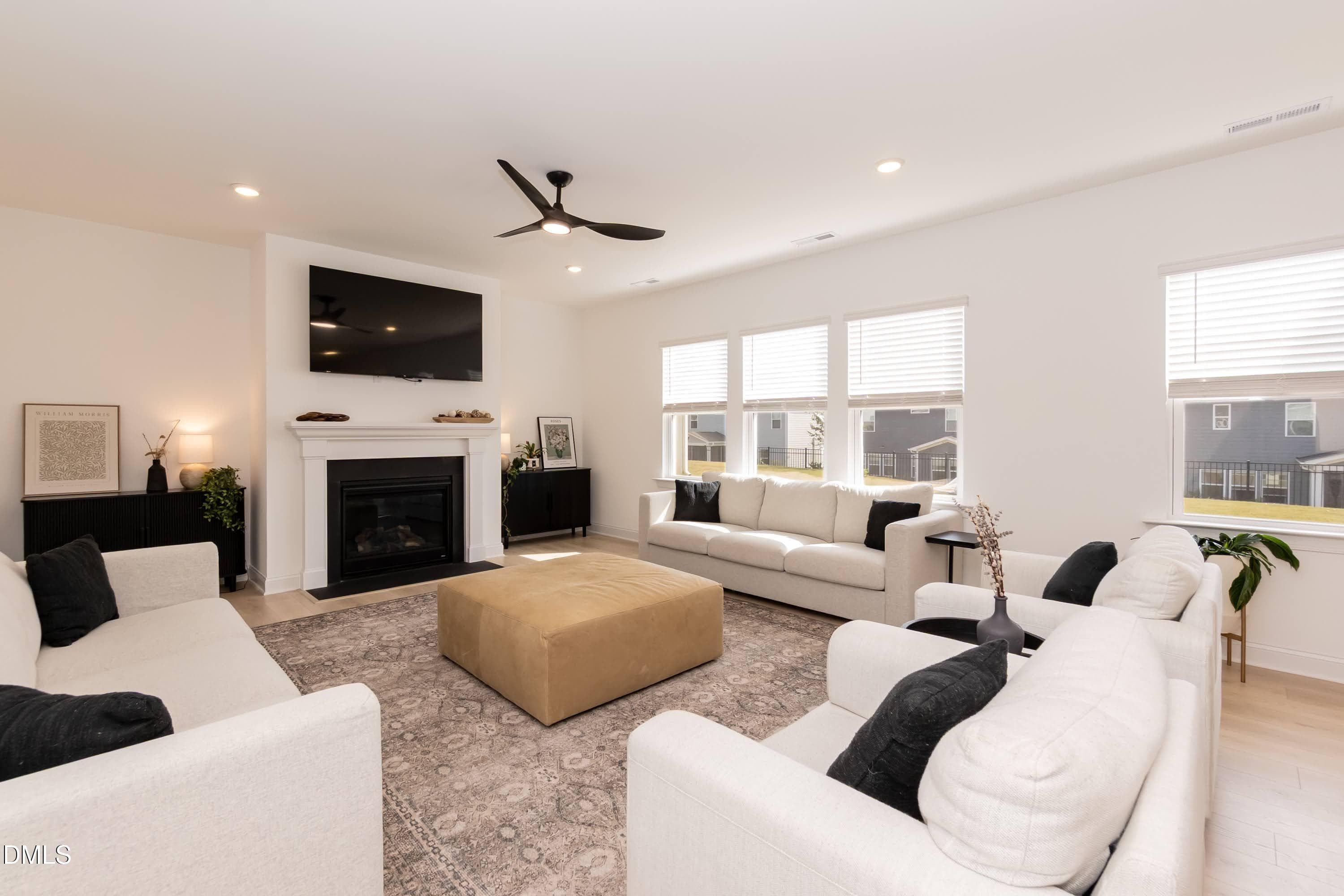 Living 01 - 621 Sun Meadow Drive, Wake Forest, NC 27587