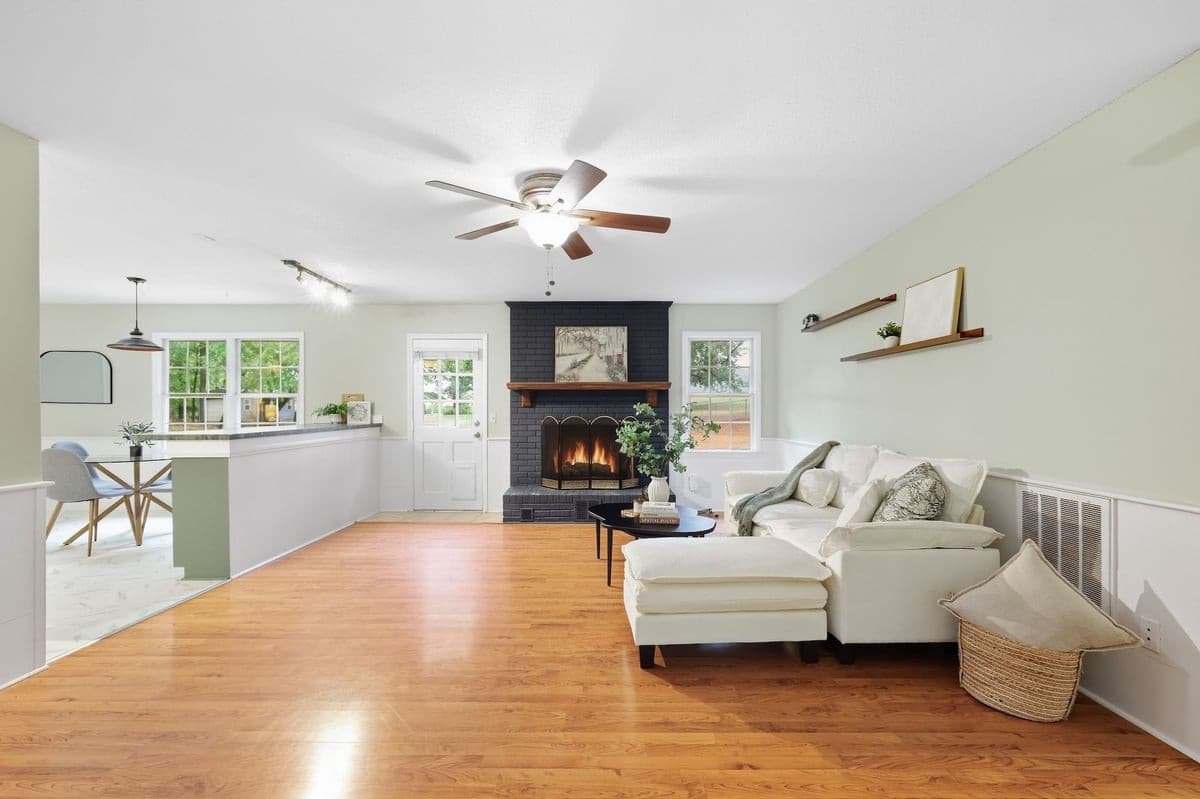 Living Room - 212 Long Street, Fuquay Varina, NC 27526