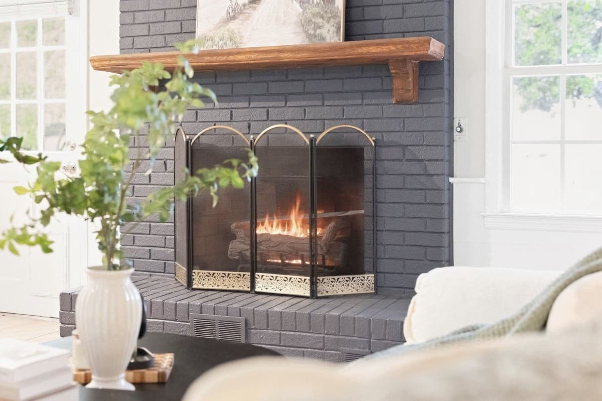 Fireplace Detail - 212 Long Street, Fuquay Varina, NC 27526