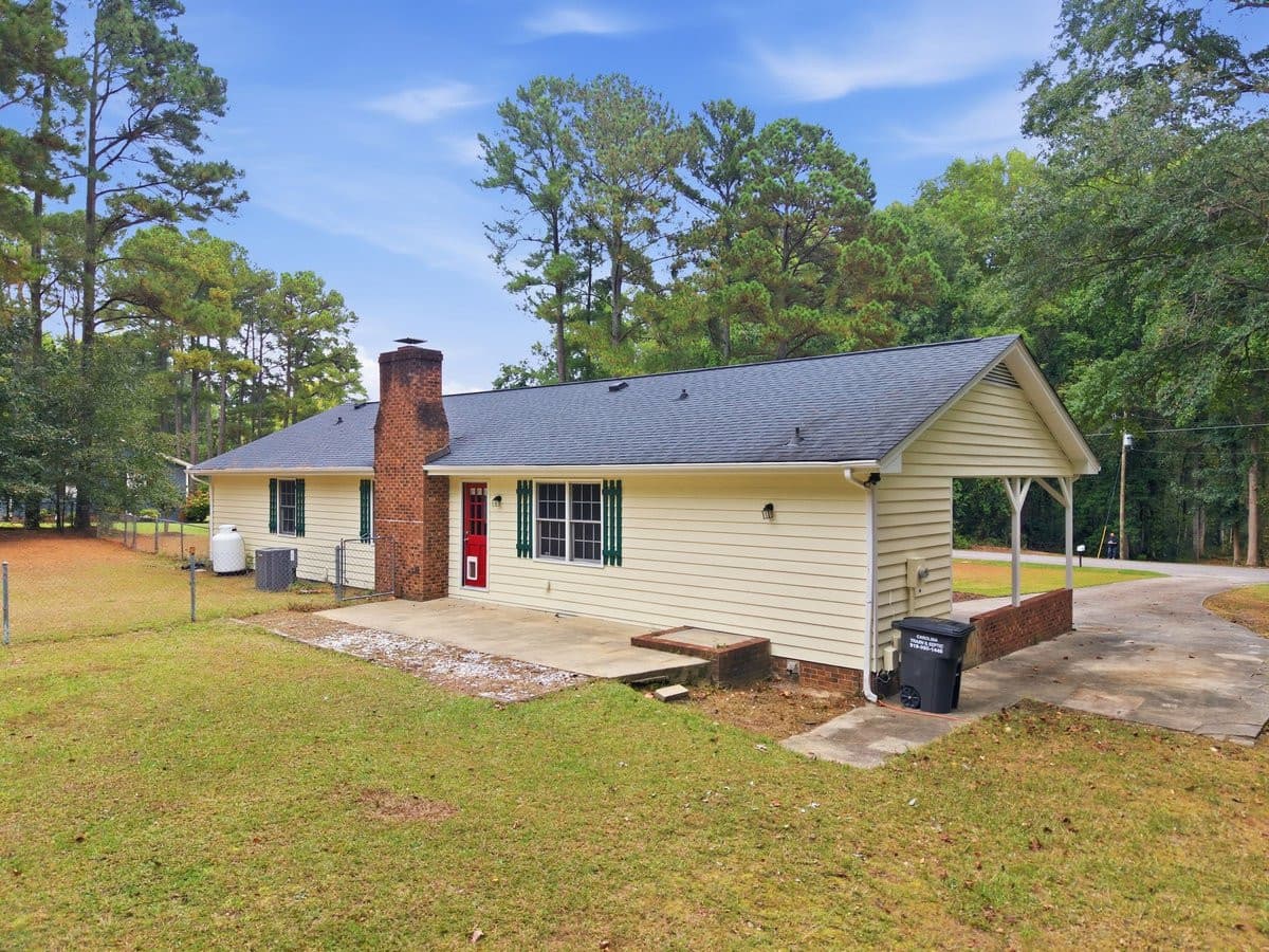 Rear Exterior Angle - 212 Long Street, Fuquay Varina, NC 27526