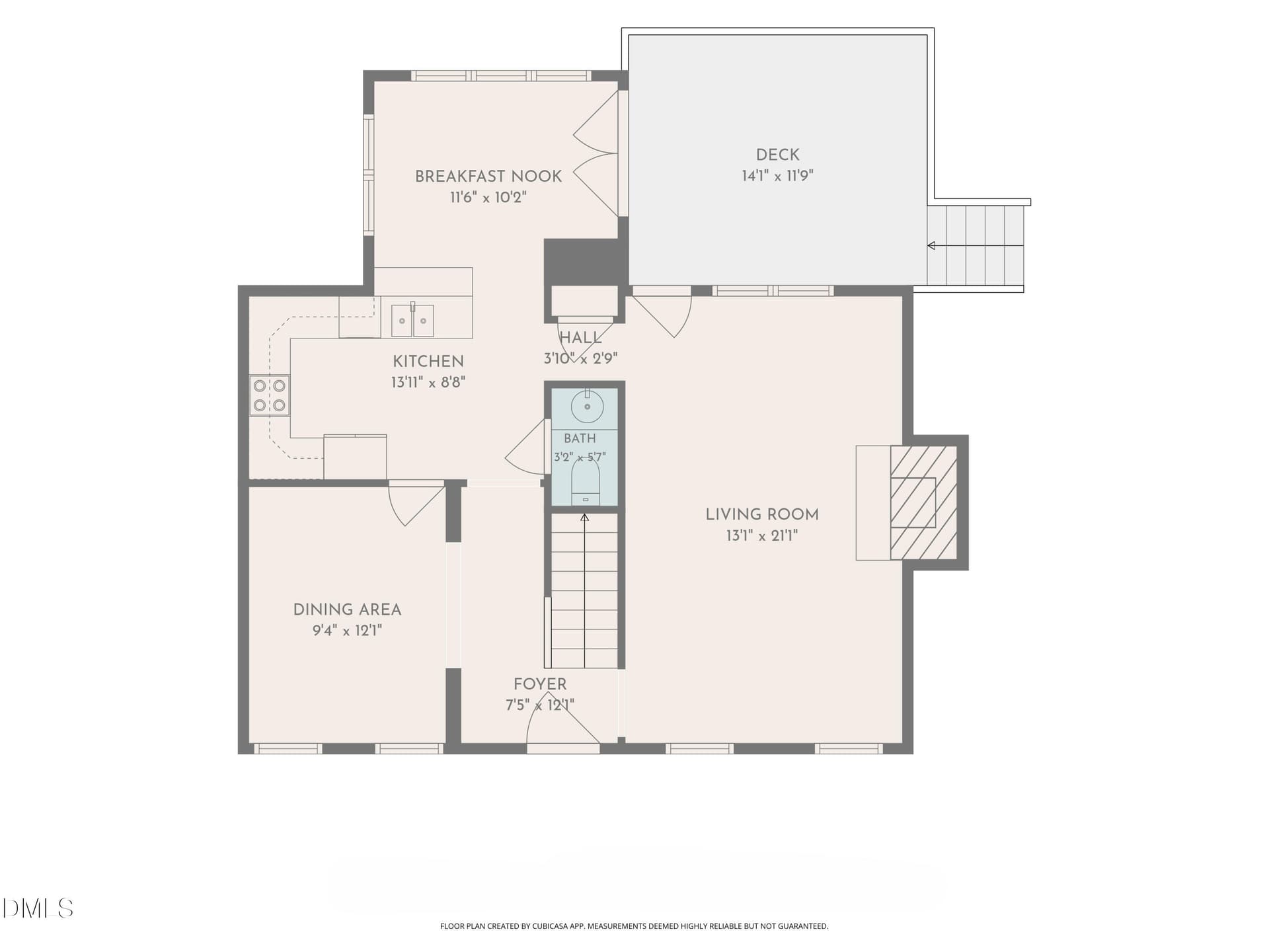 1st_floor - 5303 Fortunes Ridge Drive, Durham, NC 27713