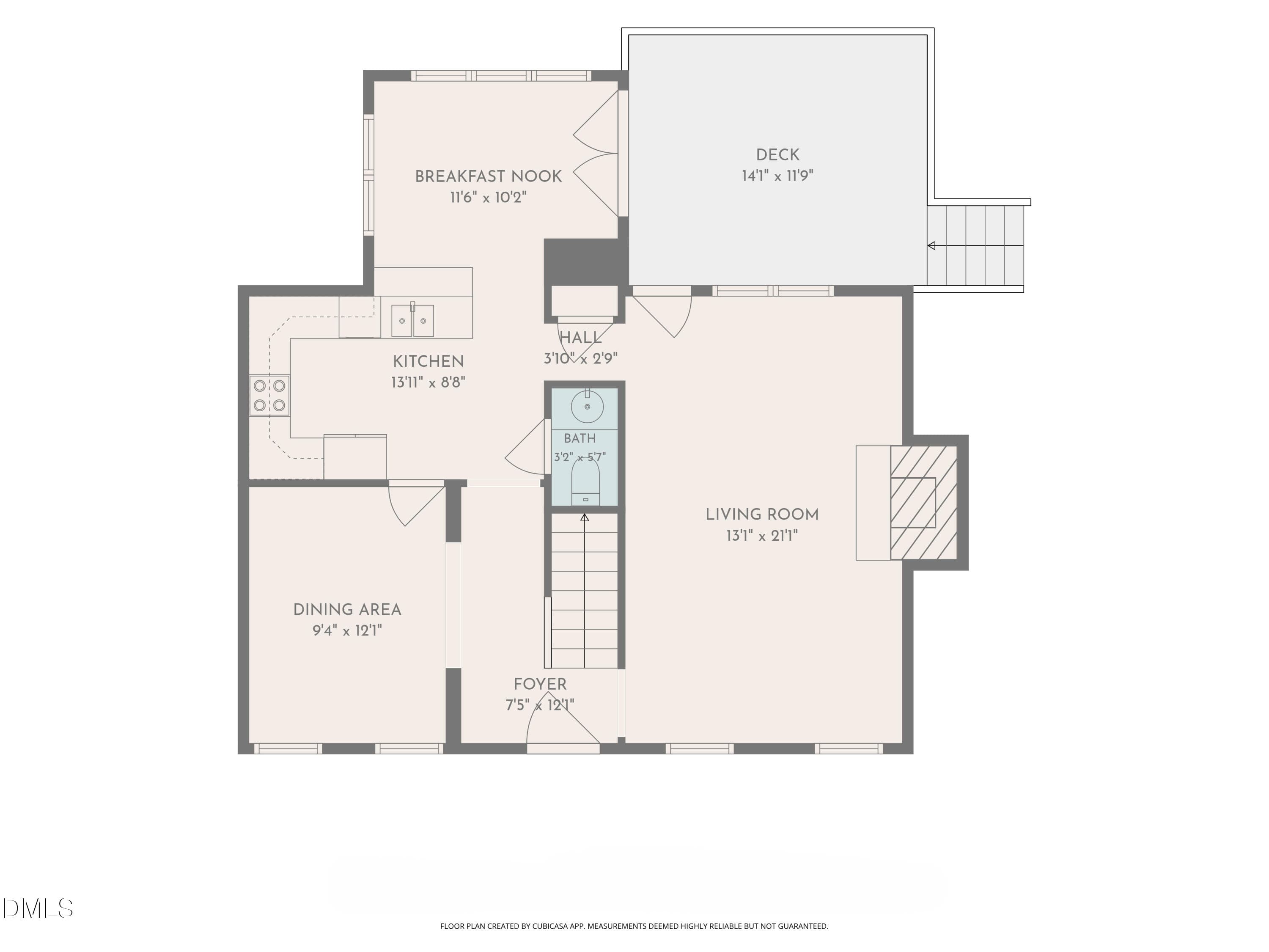 1st_floor - 5303 Fortunes Ridge Drive, Durham, NC 27713