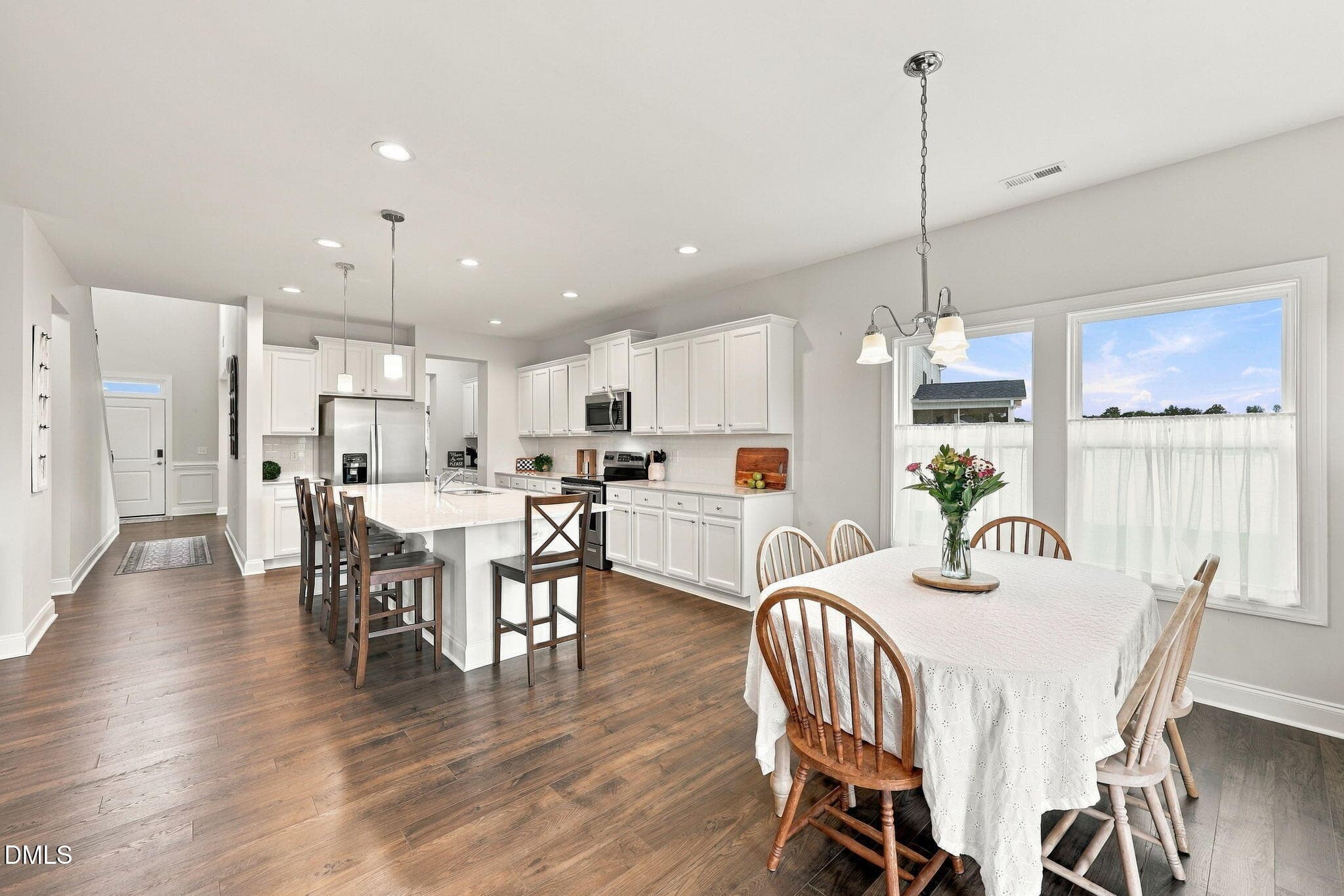 Open Brkfst Rm & Kitchen - 79 Pleasant Grove Court, Willow Springs, NC 27592, Willow Springs