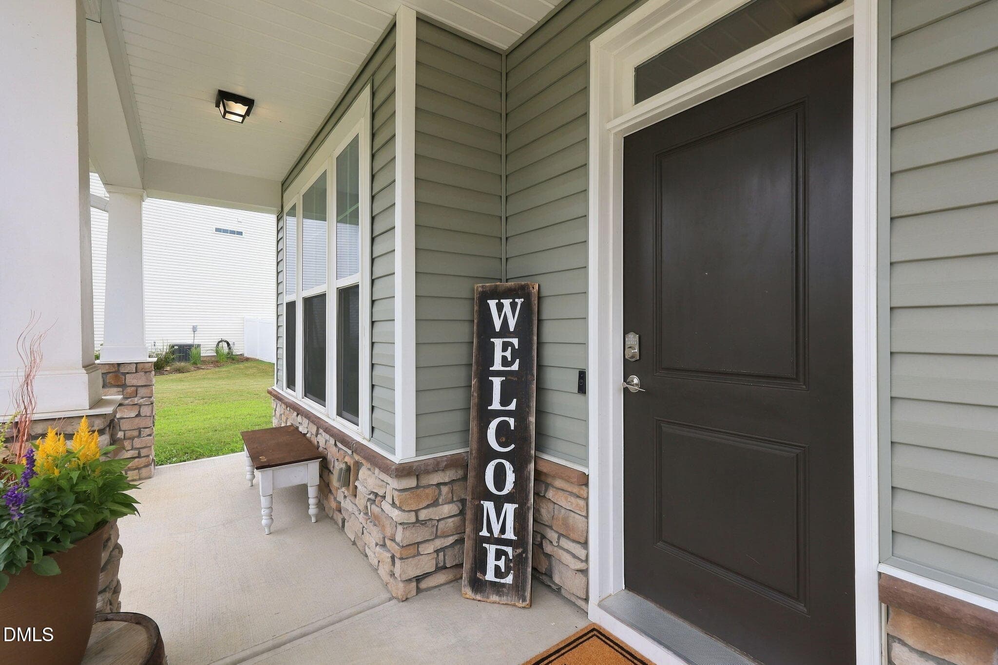 Front Porch - 79 Pleasant Grove Court, Willow Springs, NC 27592, Willow Springs