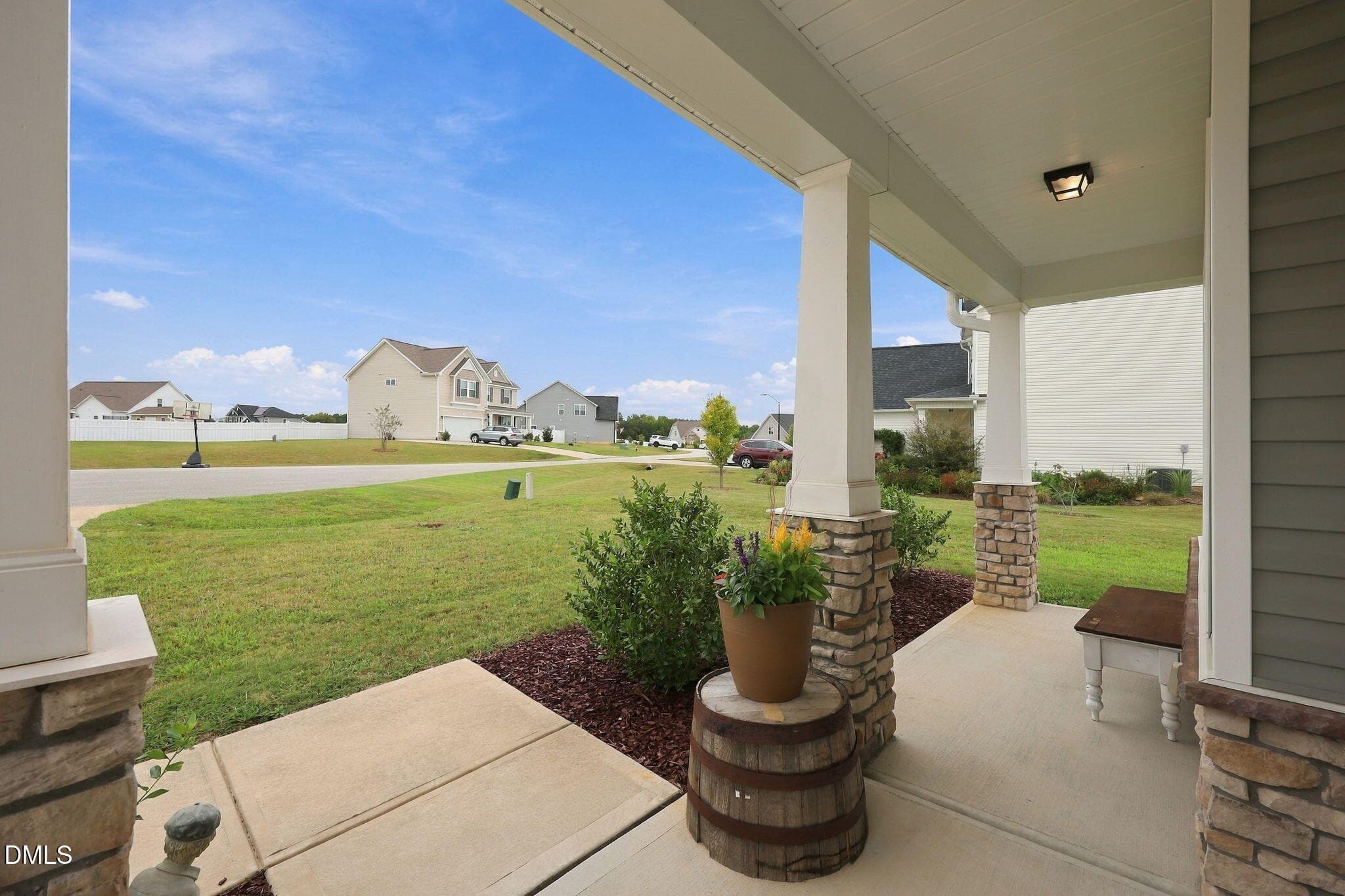 Front Porch - 79 Pleasant Grove Court, Willow Springs, NC 27592, Willow Springs