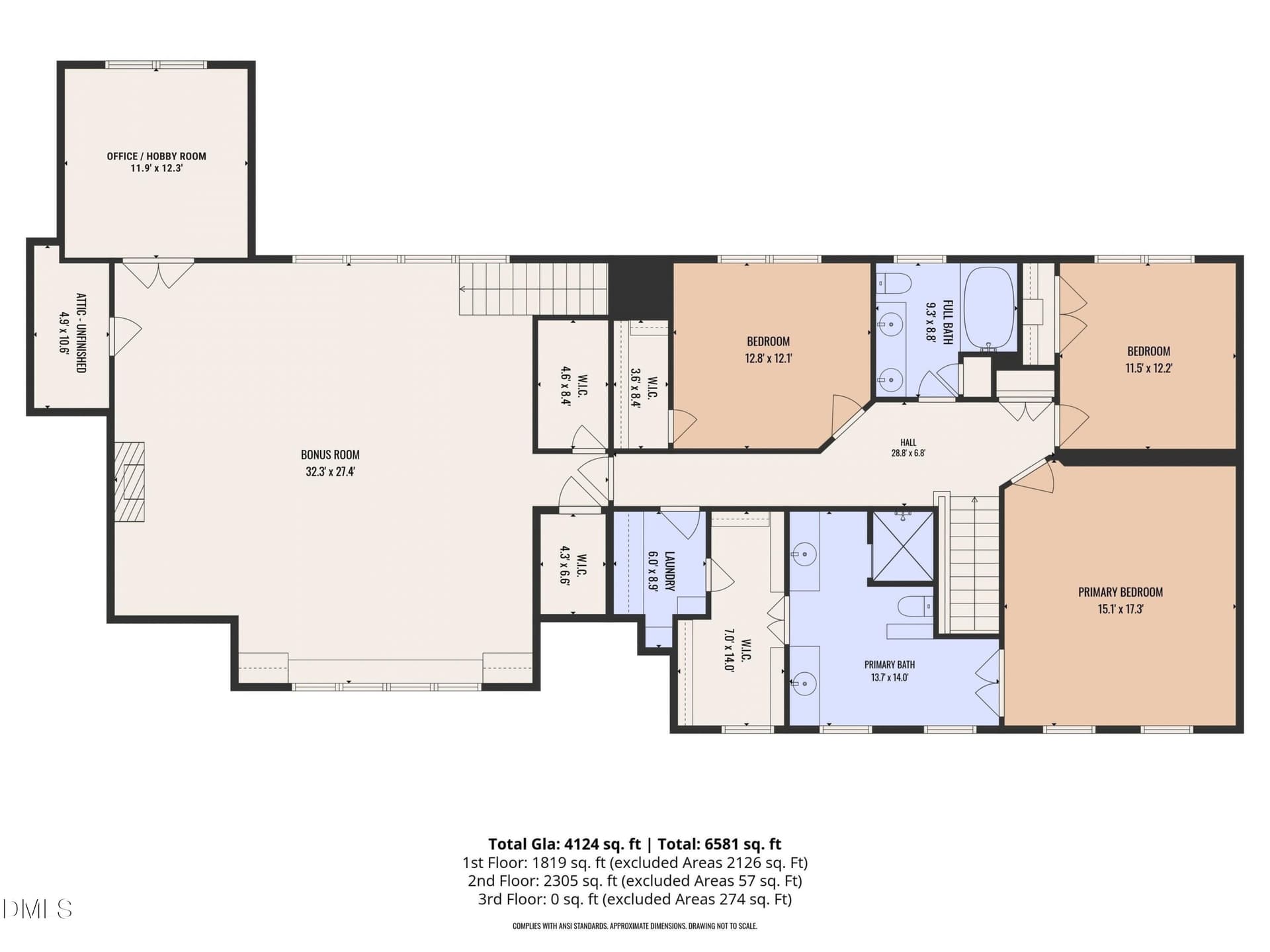2nd Floor - 6504 Prestwick - 6504 Prestwick Place, Fuquay Varina, NC 27526