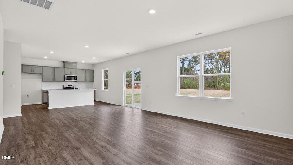 GREAT ROOM & DINING AREA - 86 Tiger Eye Drive, Clayton, NC 27520