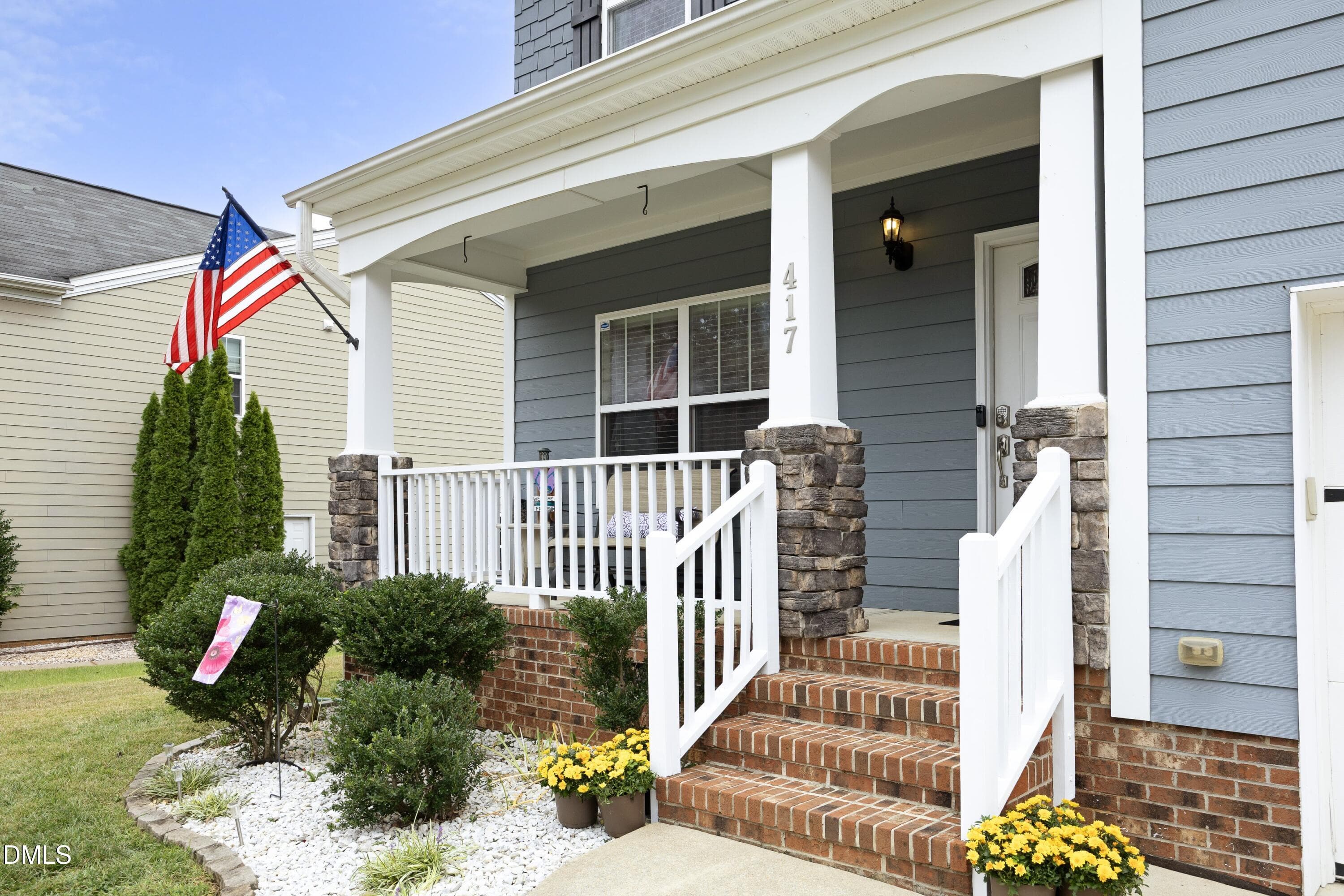 04Front - 417 Field Glow Lane, Apex, NC 27539