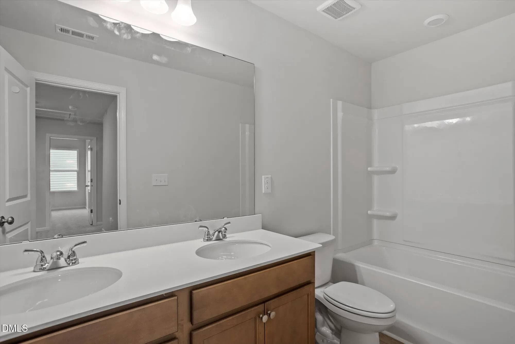 hall bath - 32 Plantation Drive, Youngsville, NC 27596