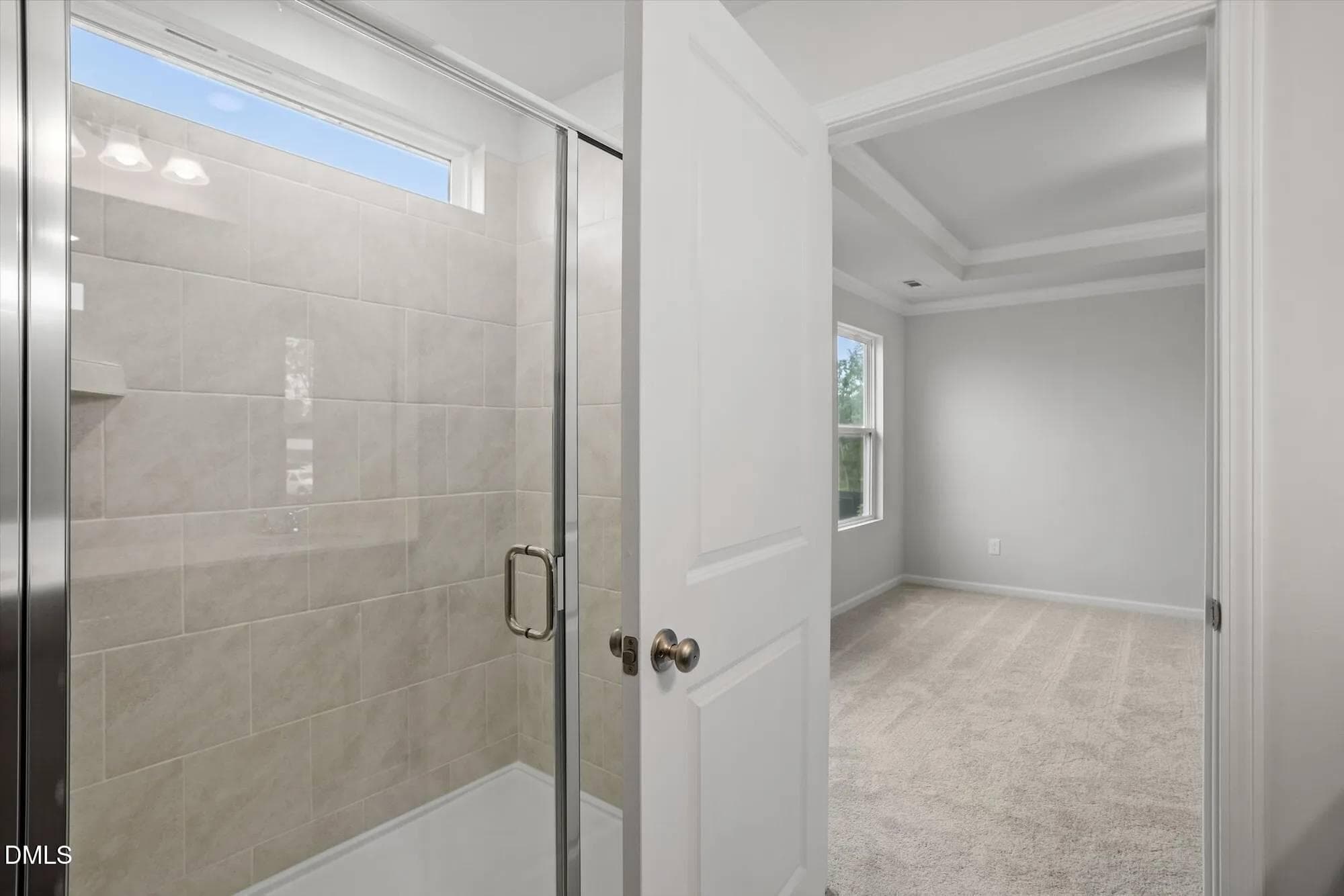 primary bath shower - 32 Plantation Drive, Youngsville, NC 27596