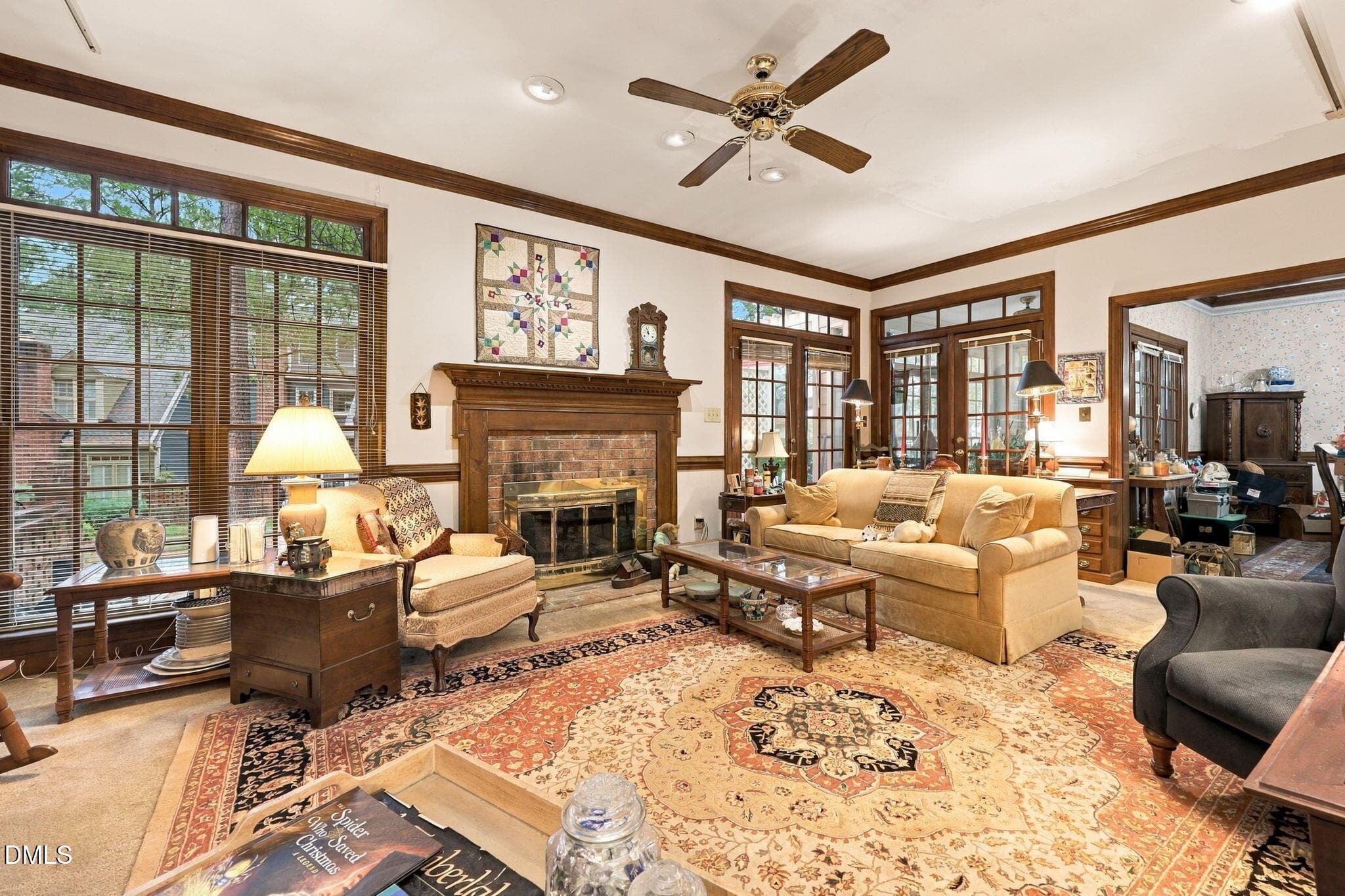Living Room - 6100 Parker Croft Court, Raleigh, NC 27609