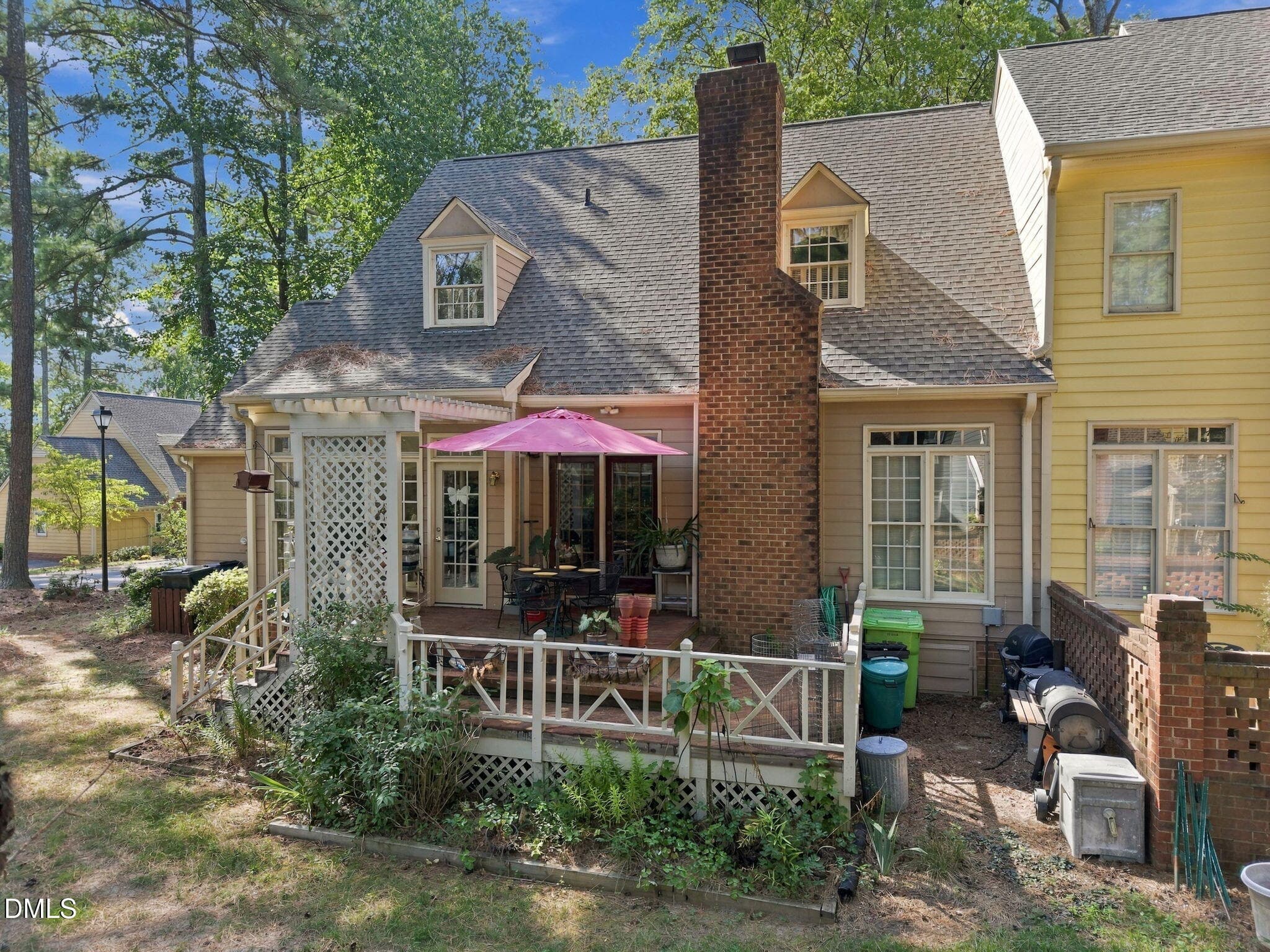 Rear Exterior - 6100 Parker Croft Court, Raleigh, NC 27609
