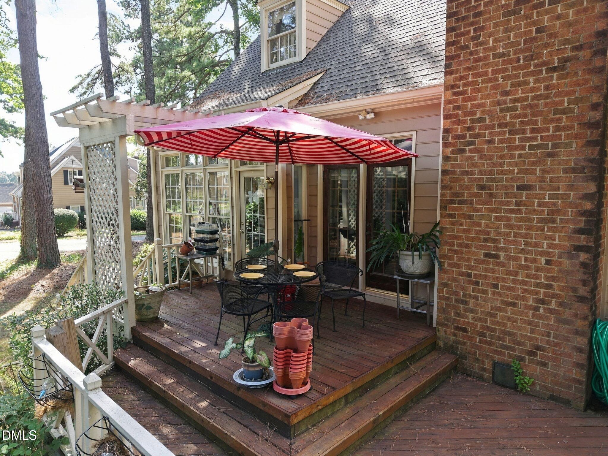 Rear Deck - 6100 Parker Croft Court, Raleigh, NC 27609