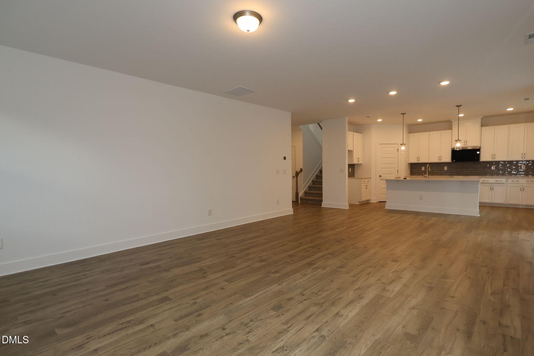 39 - great room-kitchen - 74 Mendenhall Drive, Angier, NC 27501