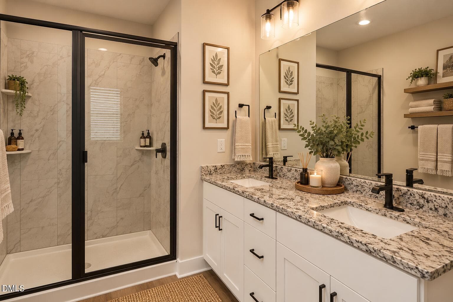 Johnson Primary Bathroom - 205 Custer Drive, Mebane, NC 27302