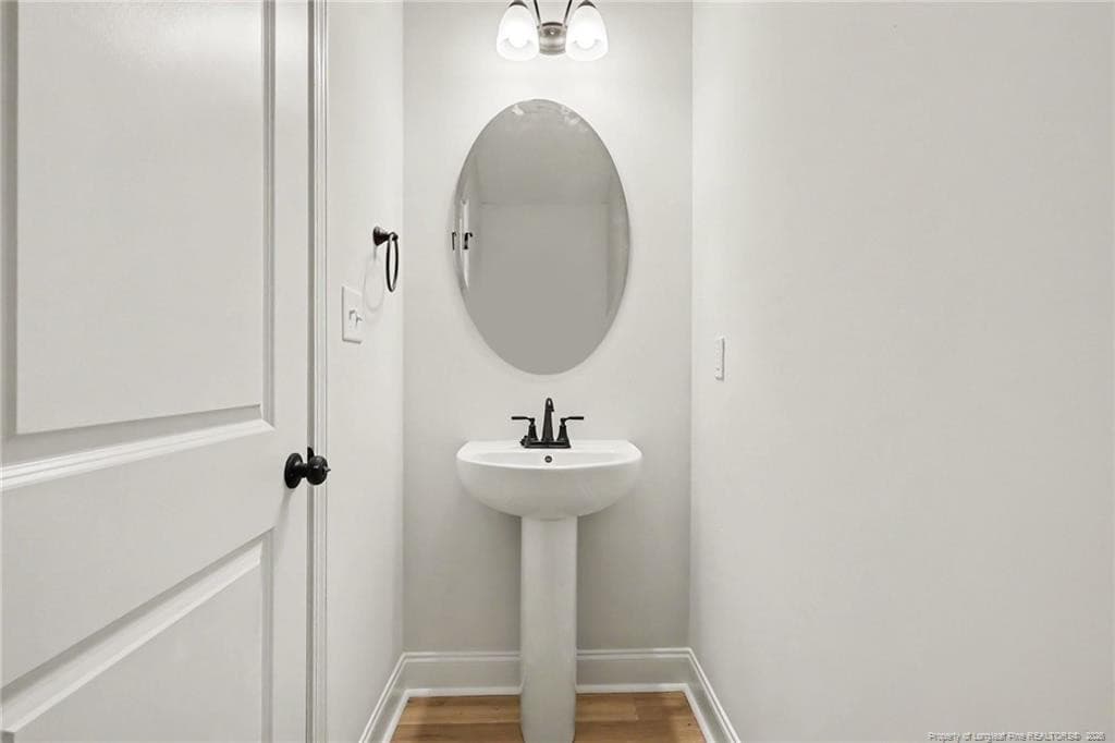 Half bath convenient to famiily room - 760 Brown Road, Lillington, NC 27546