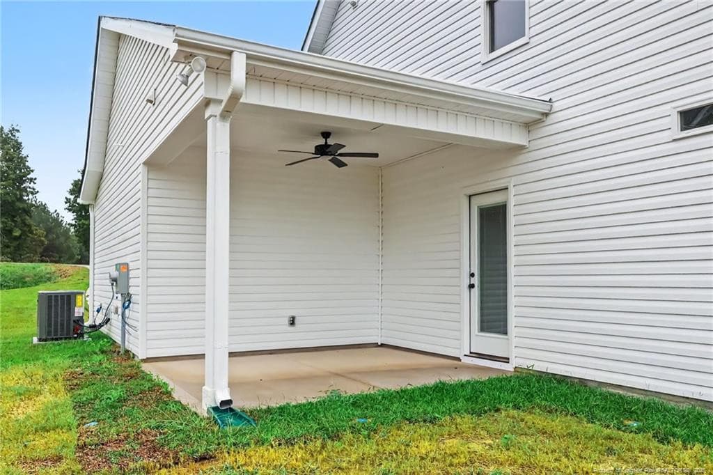 covered porch - 760 Brown Road, Lillington, NC 27546