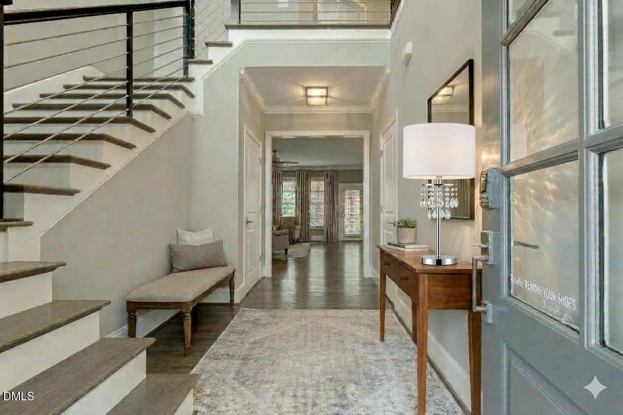 2703 Cameron Pond Foyer staged photo - 2703 Cameron Pond Drive, Cary, NC 27519