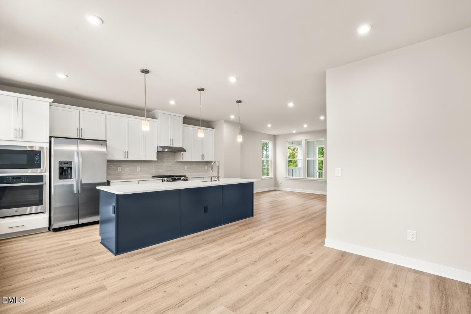 Kitchen Dining Angle - 2342 Stevens Pass Station, Apex, NC 27502
