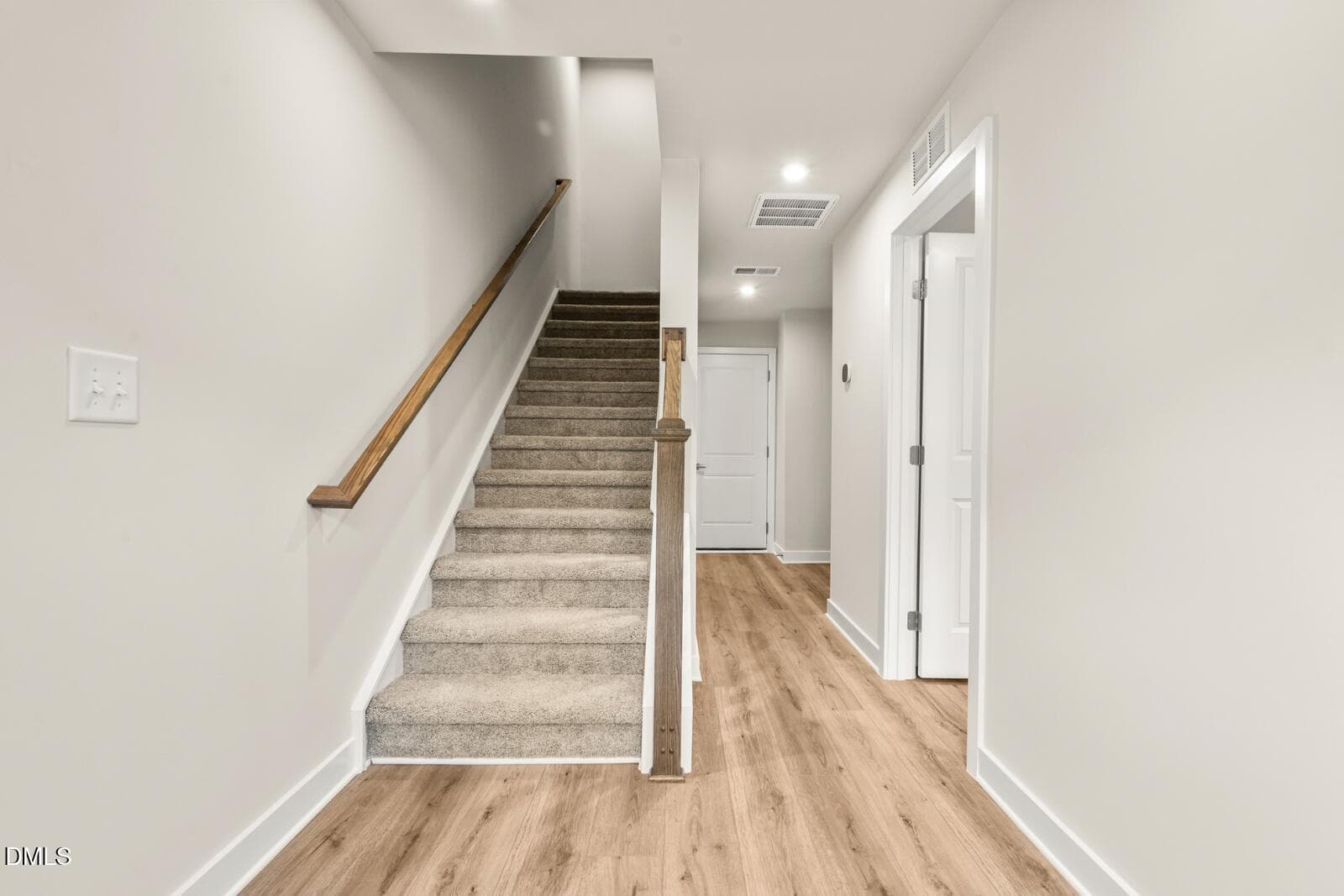 Lower Level Stairwell - 2342 Stevens Pass Station, Apex, NC 27502