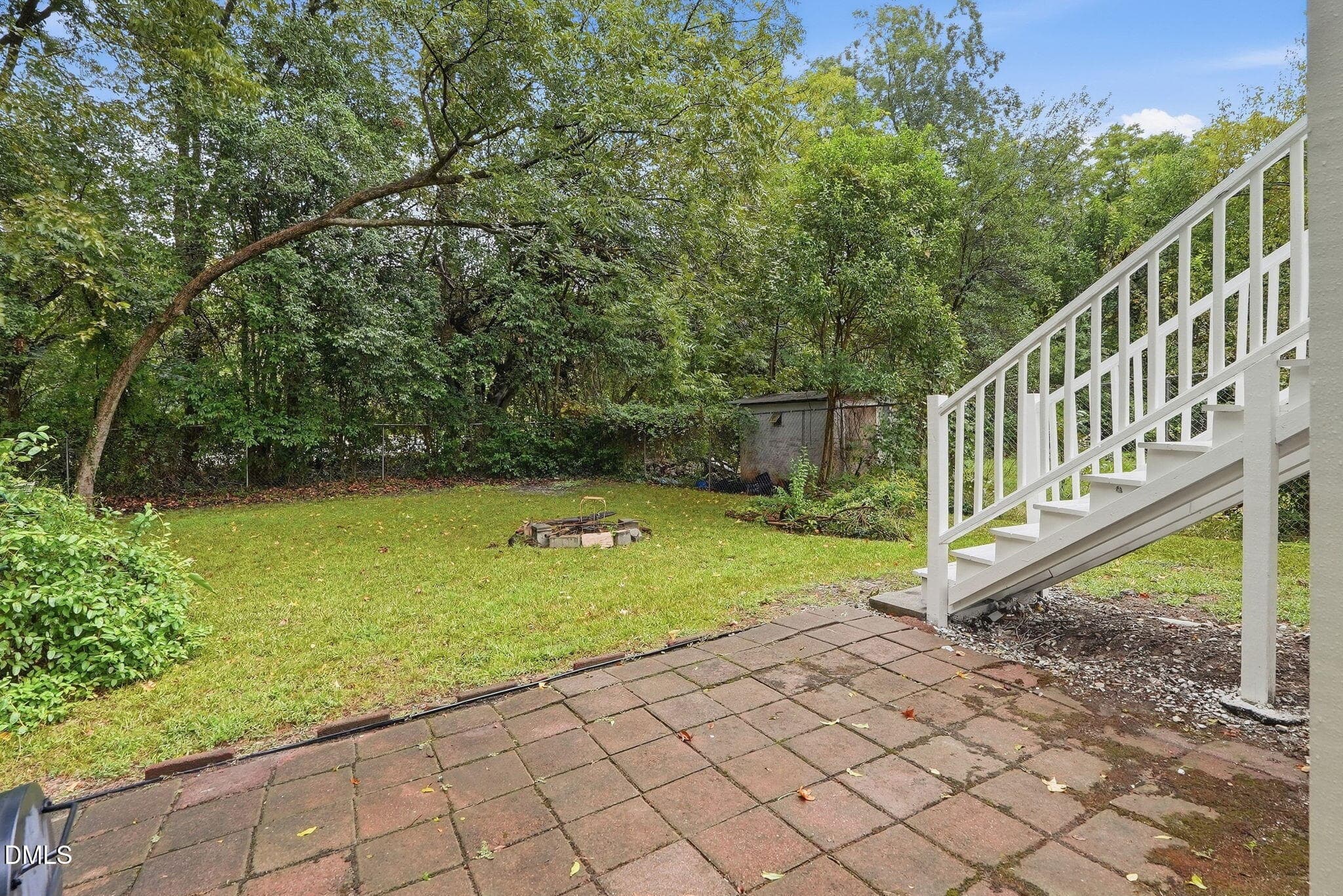 Fenced Backyard - 1214 Berkeley Street, Durham, NC 27705