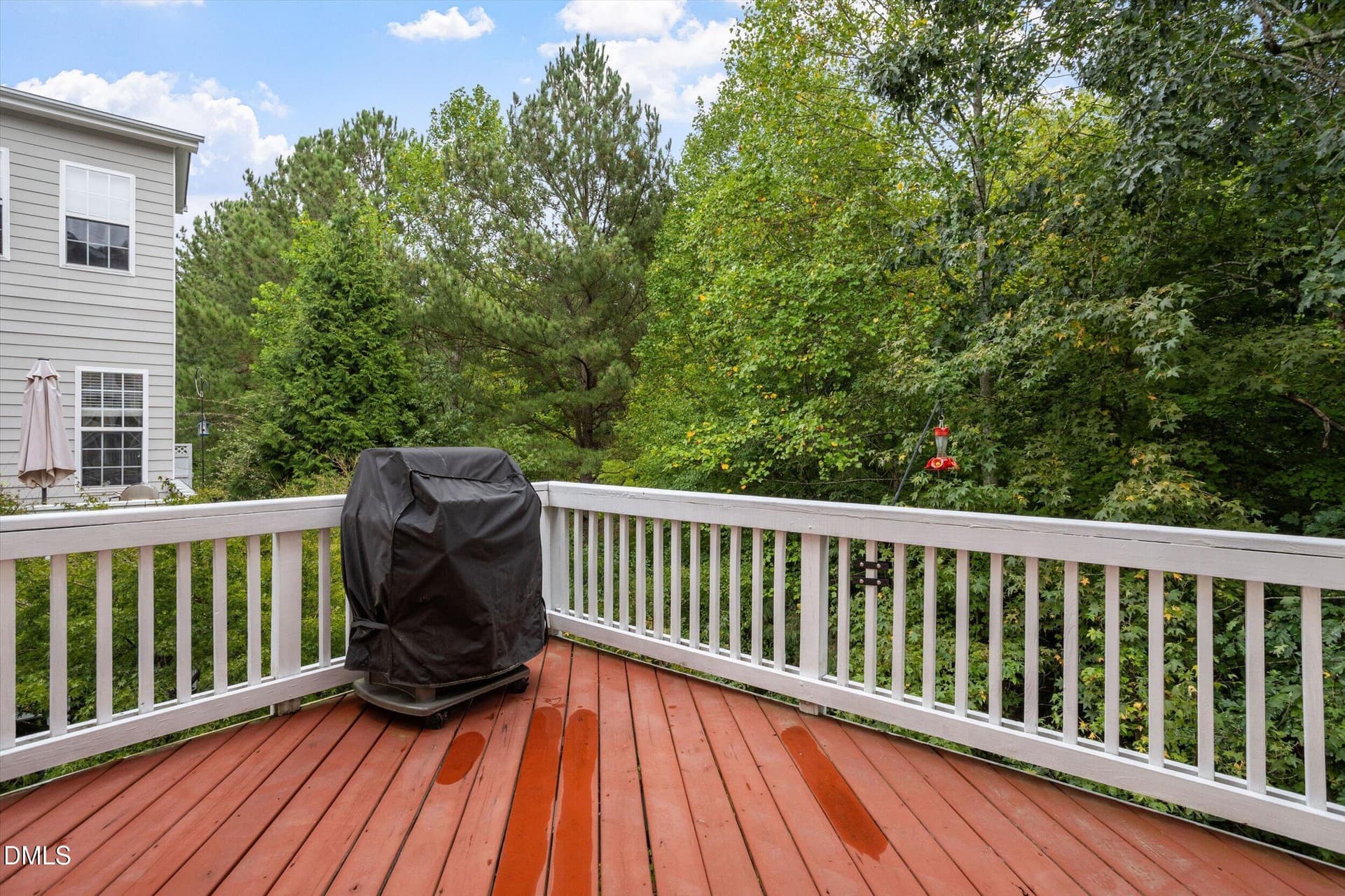main level deck - 328 Bridgegate Drive, Cary, NC 27519