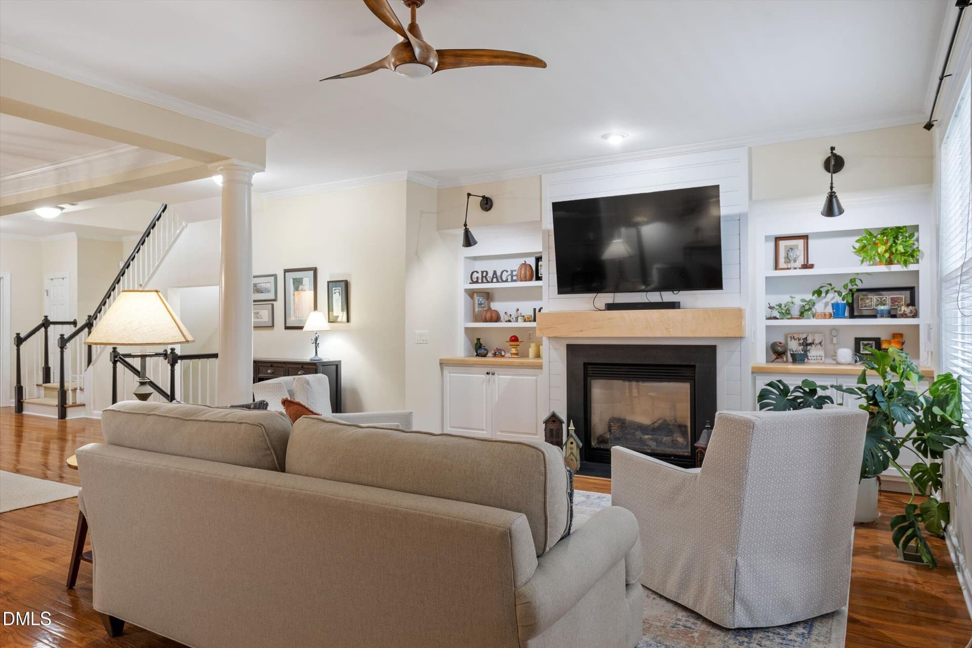 living room - 328 Bridgegate Drive, Cary, NC 27519