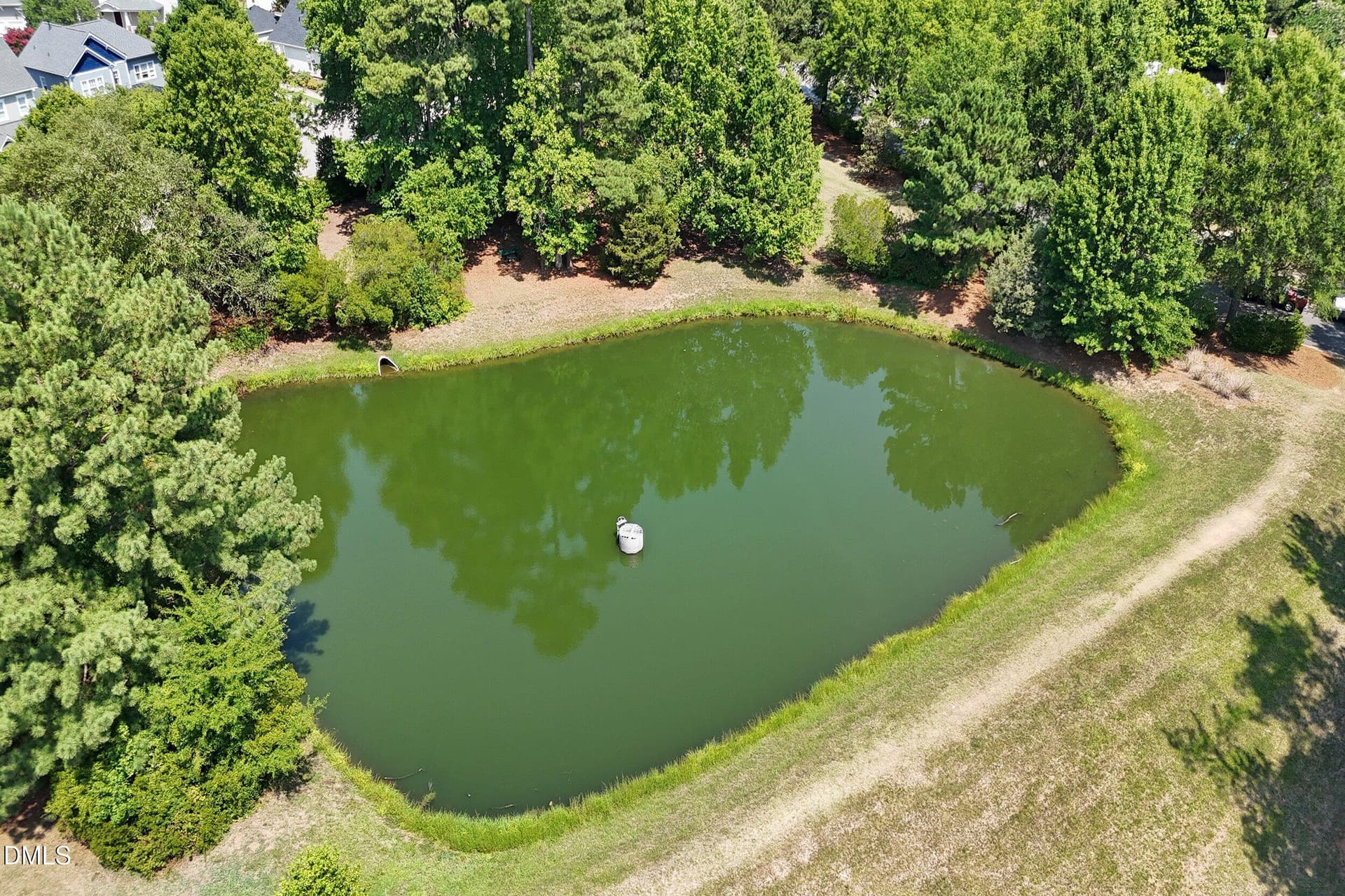 walking trail and pond - 328 Bridgegate Drive, Cary, NC 27519