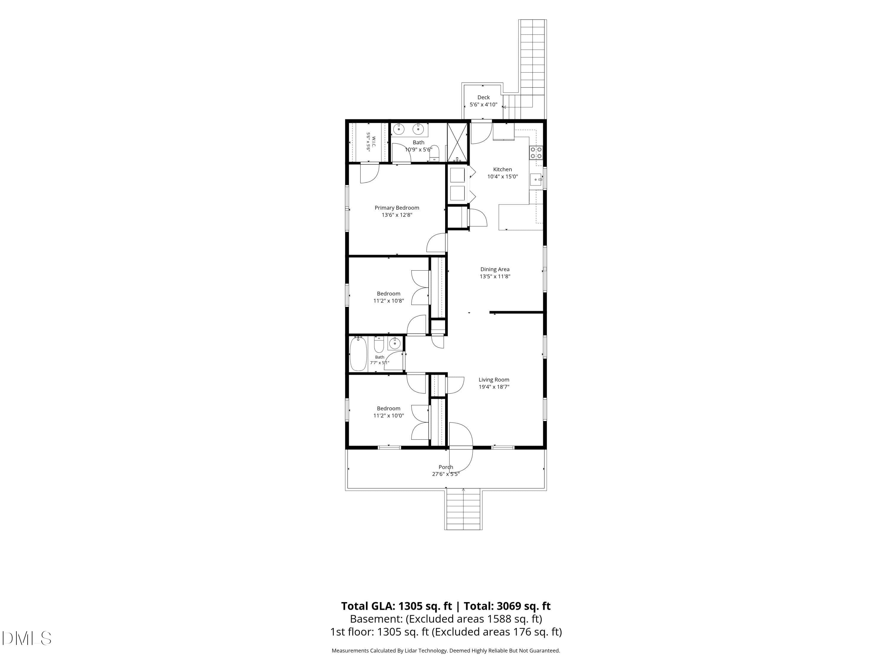 6-Floorplan_2 - 1214 Berkeley Street, Durham, NC 27705