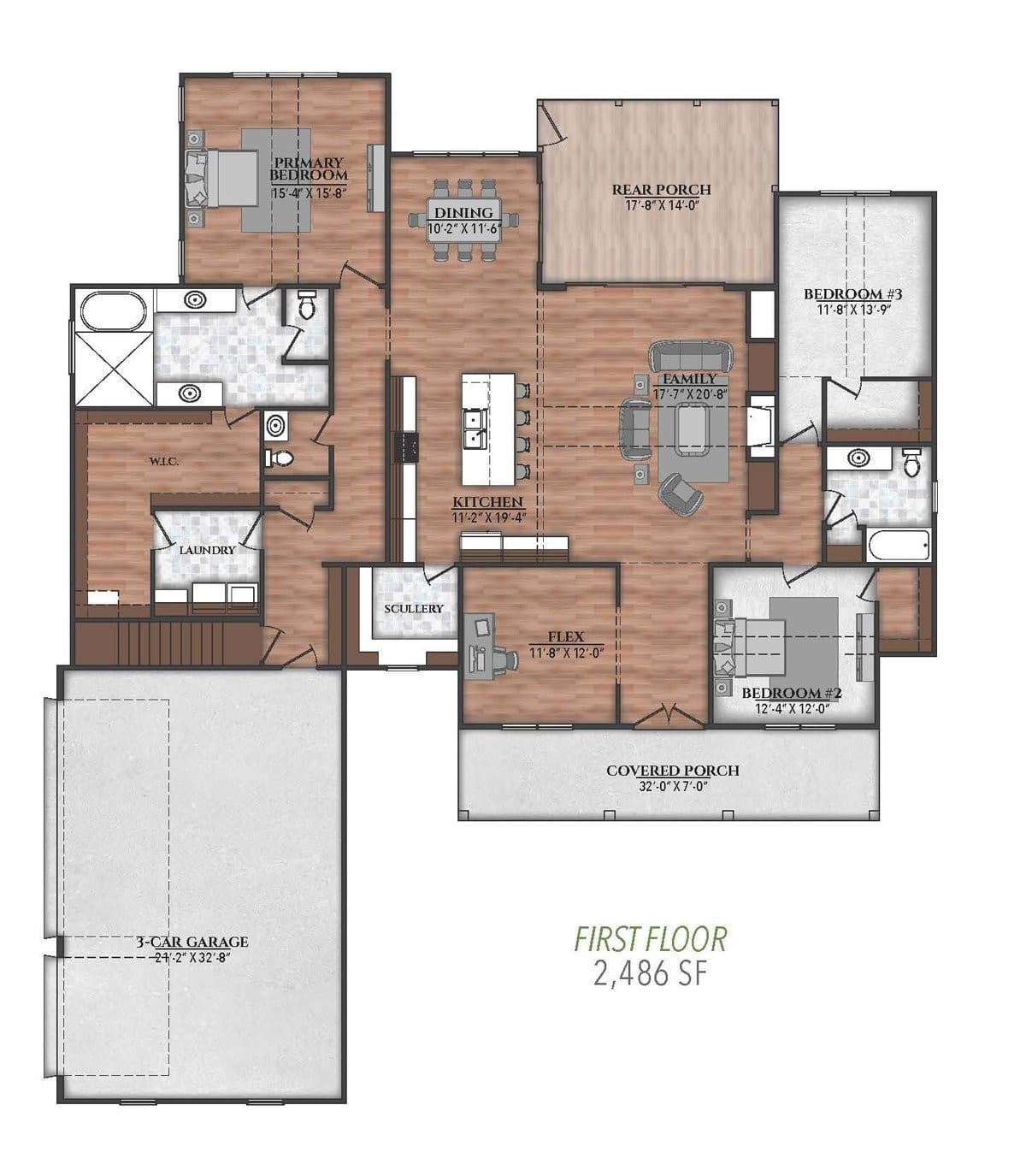 1st Floor.jpg - 8505 Pascolo Way, Zebulon, NC 27597, Zebulon