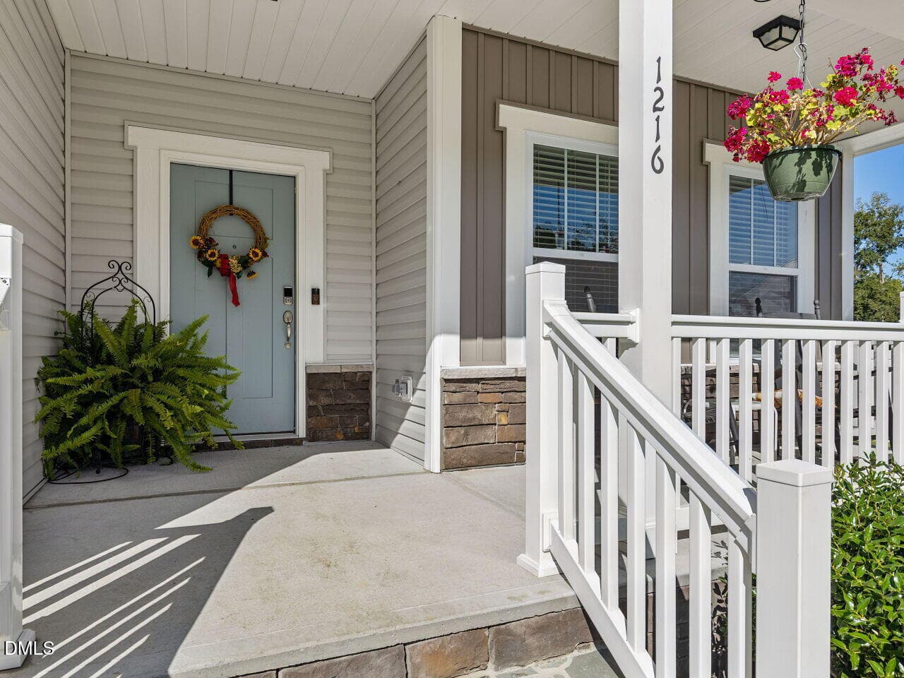 003-1280x960-front-porch - 1216 Huffington Oak Drive, Willow Springs, NC 27592, Willow Springs