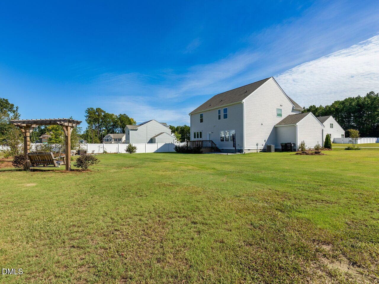 033-1280x960-backyard - 1216 Huffington Oak Drive, Willow Springs, NC 27592, Willow Springs
