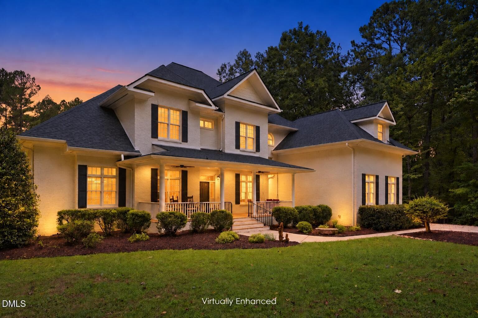 Twilight View - 1206 Stanridge Drive, Raleigh, NC 27613