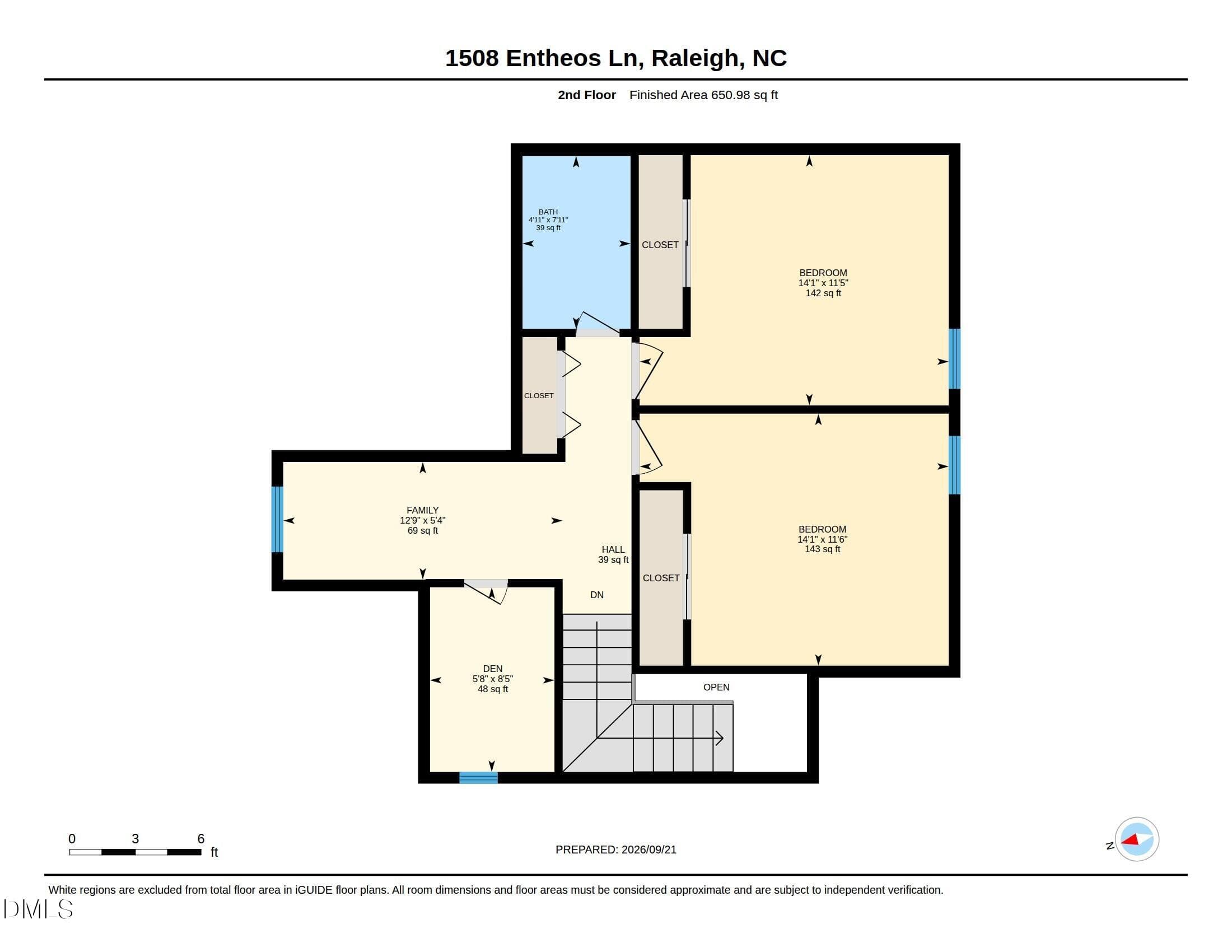 2-901-floor_imperial_en_2 - 1508 Entheos Lane, Raleigh, NC 27610
