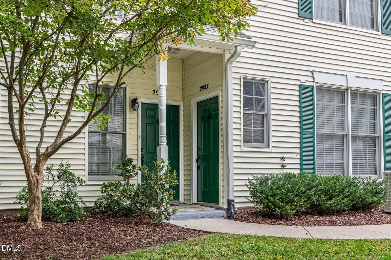 Front Exterior Entryway & Landscaping - 2923 Kudrow Lane, Morrisville, NC 27560, Morrisville