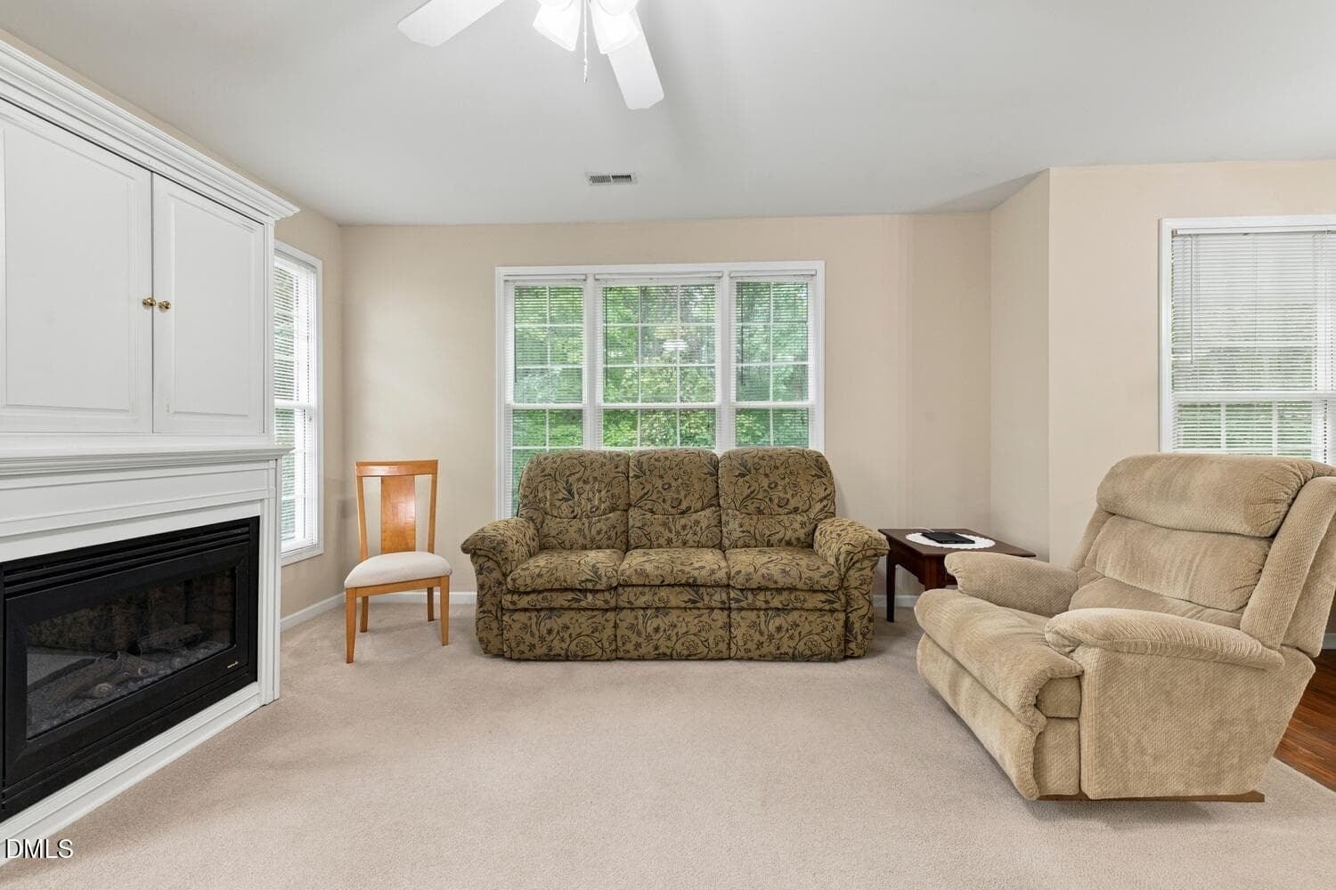 Open Living Room & Fireplace - 2923 Kudrow Lane, Morrisville, NC 27560, Morrisville