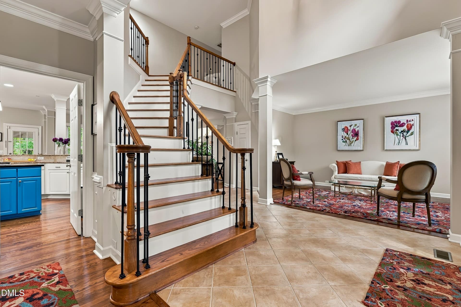 STAIRS TO SECOND LEVEL - 7604 Duckhorn Court, Wake Forest, NC 27587