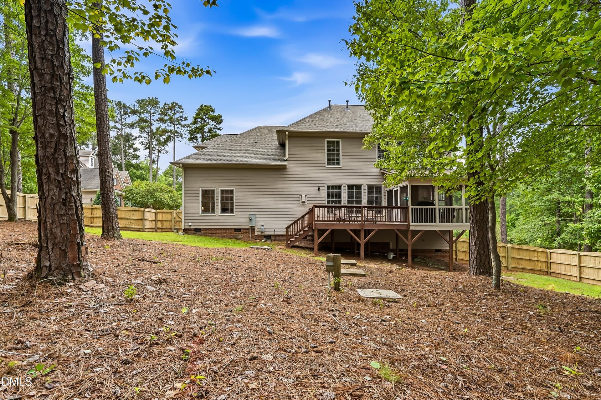 TOTALLY PRIVATE - 7604 Duckhorn Court, Wake Forest, NC 27587