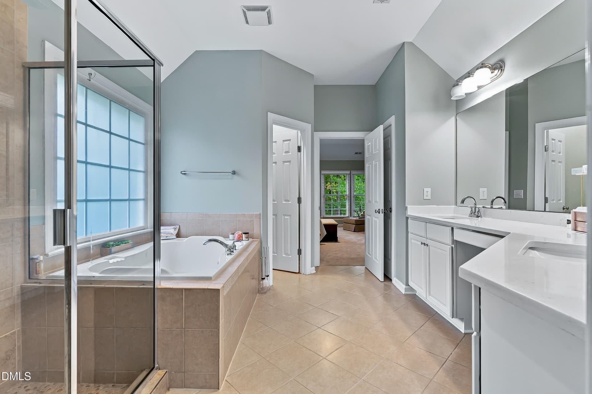 MASTER BATHROOM - 7604 Duckhorn Court, Wake Forest, NC 27587