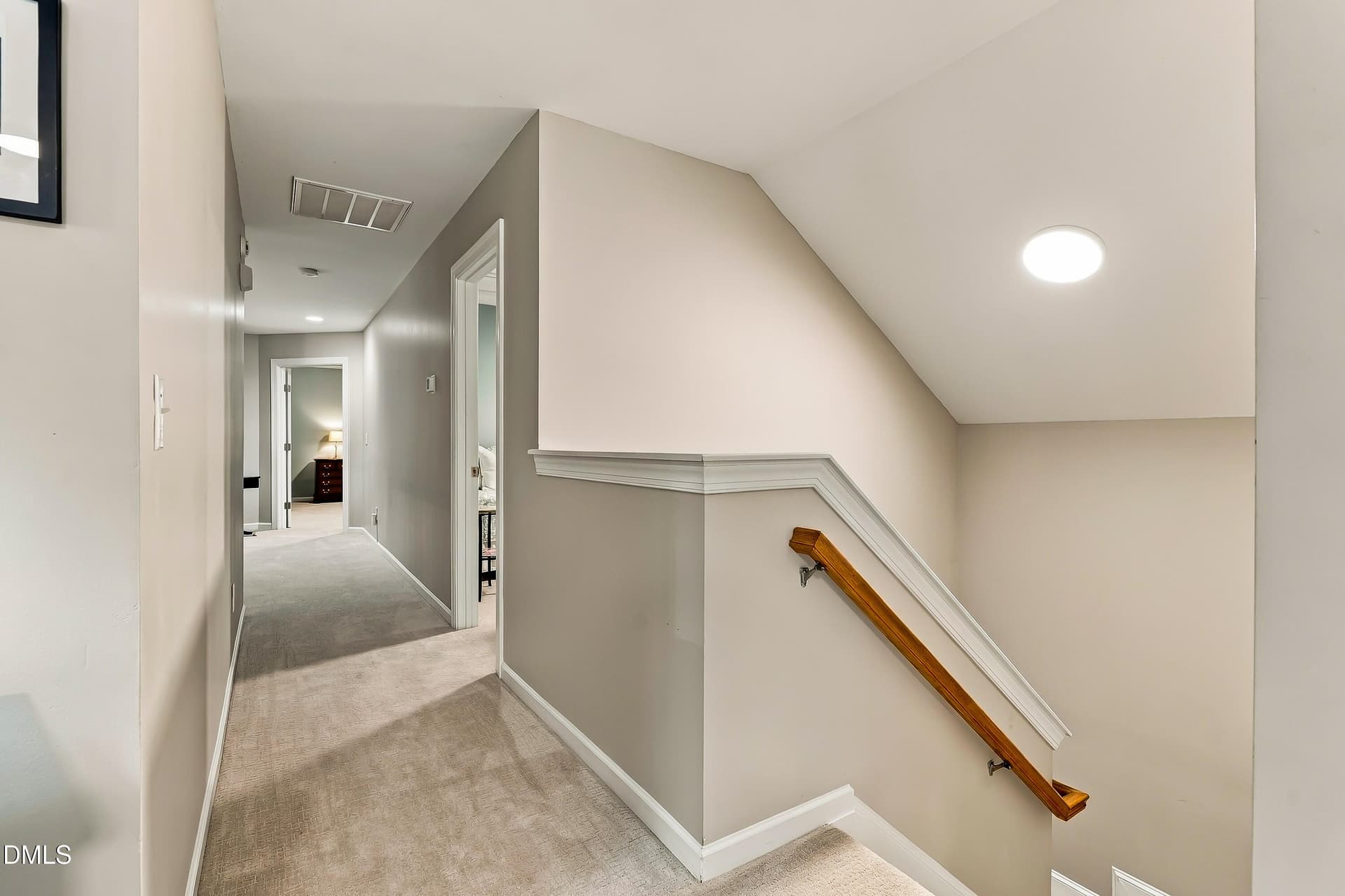 BACK STAIRS TO MAIN LEVEL - 7604 Duckhorn Court, Wake Forest, NC 27587