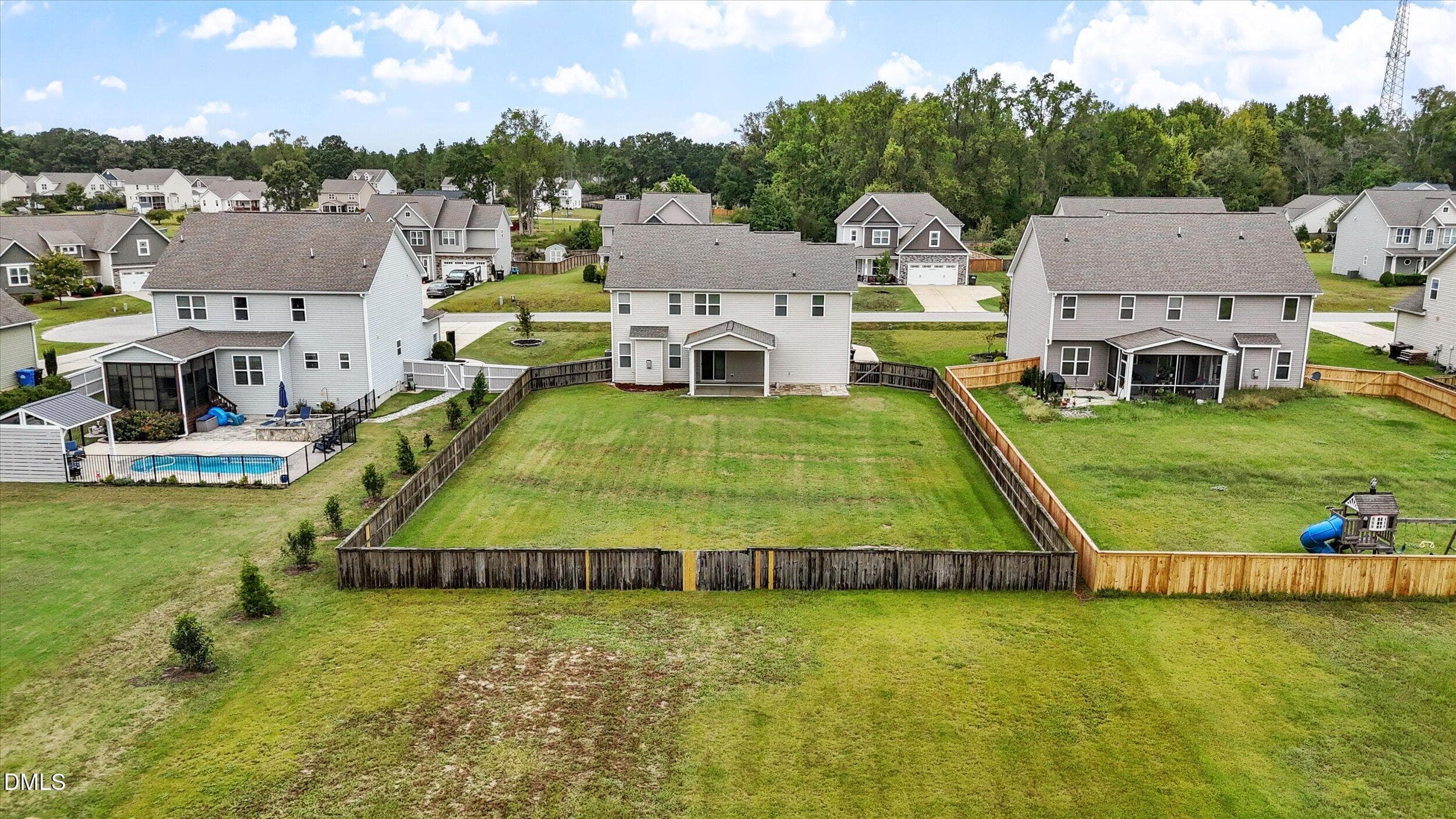 Backyard - 85 Squire Street, Fuquay Varina, NC 27526