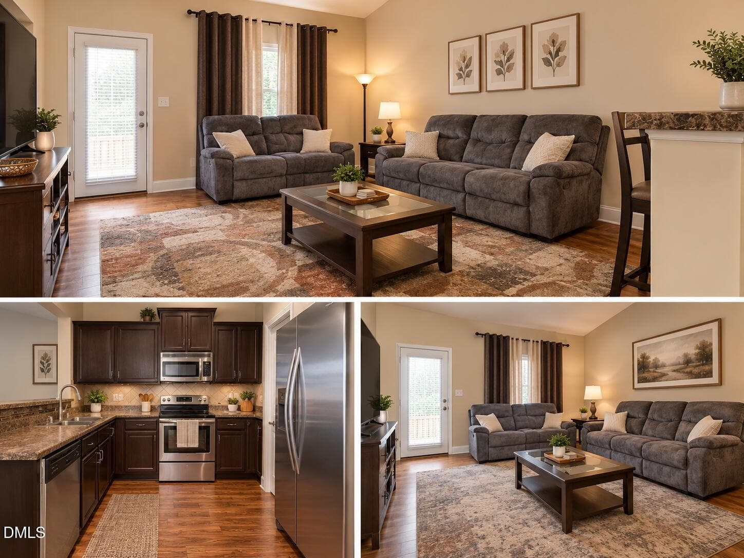 AI Living Room and Kitchen - 3225 Warm Springs Lane, Raleigh, NC 27610