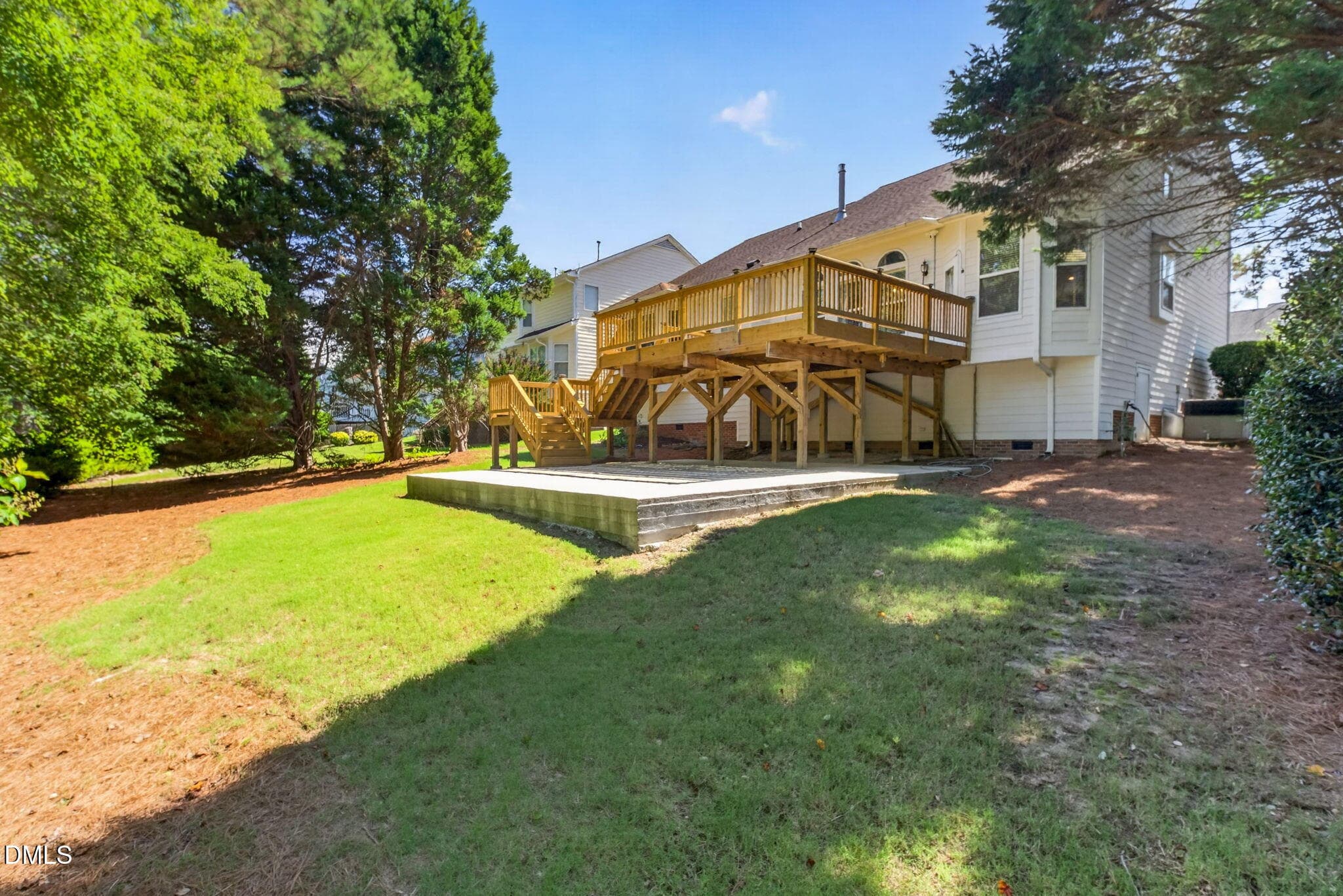 Back Yard - 5405 Green Feather Lane, Raleigh, NC 27604