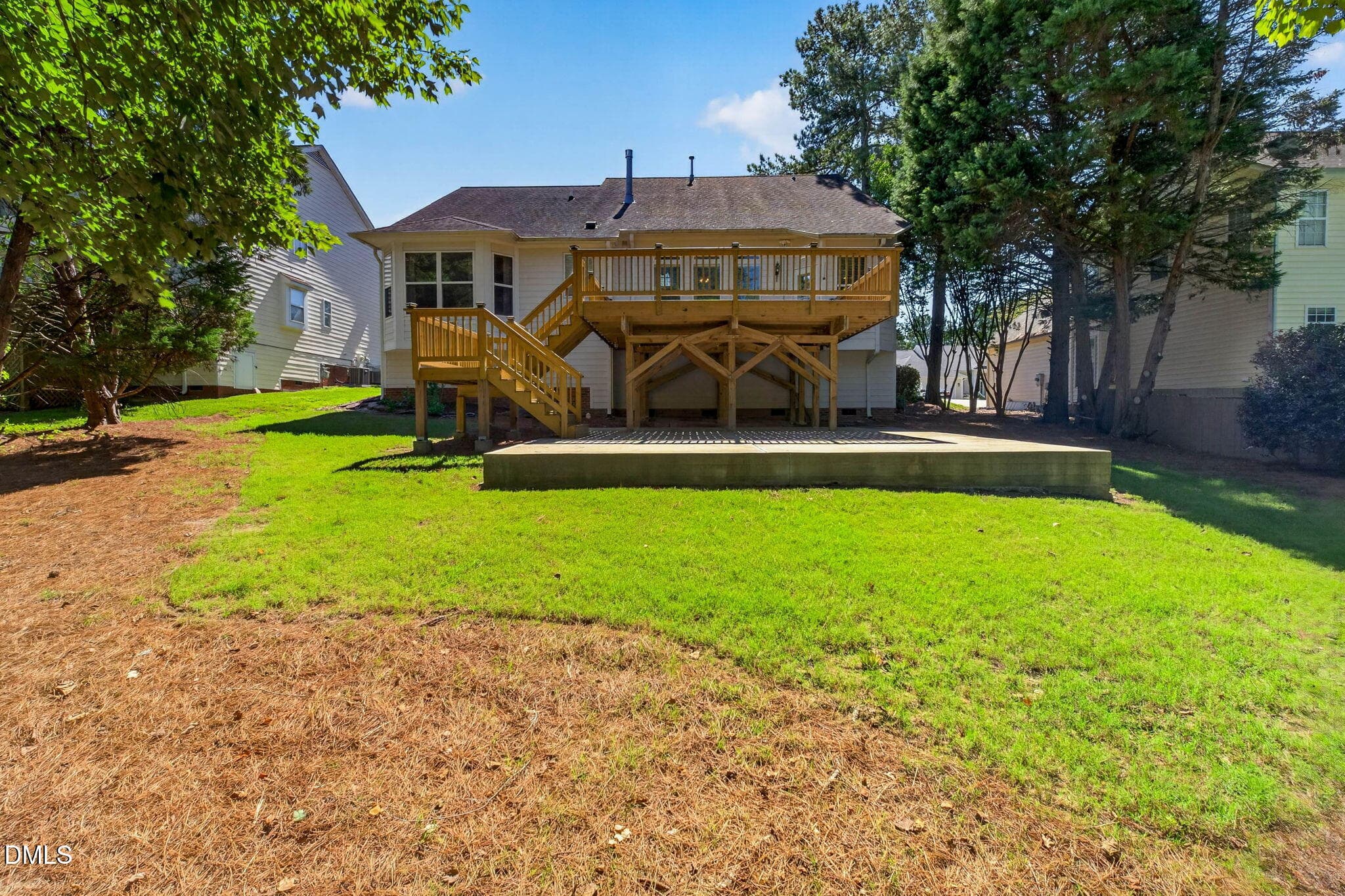 Back Yard - 5405 Green Feather Lane, Raleigh, NC 27604