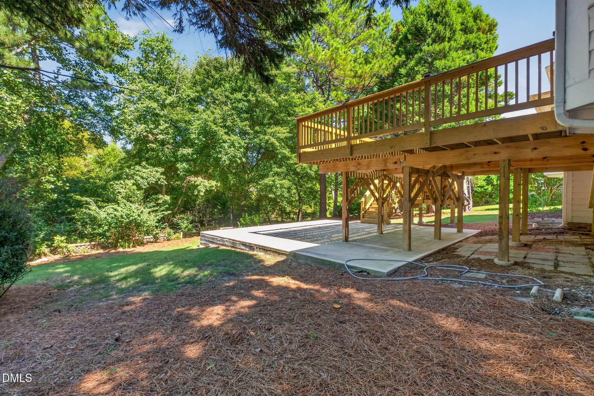 Back Yard - 5405 Green Feather Lane, Raleigh, NC 27604